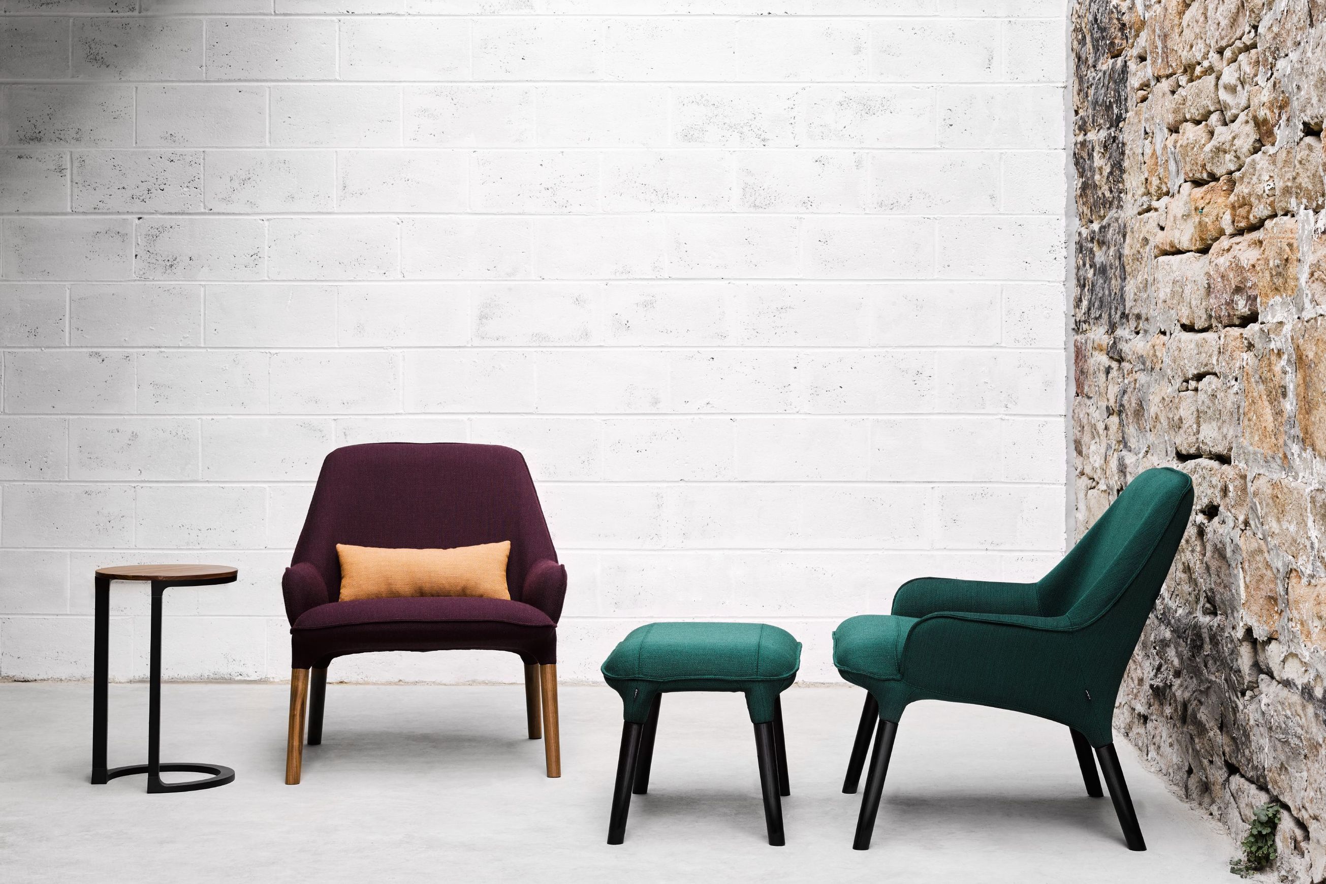 Plum Armchair