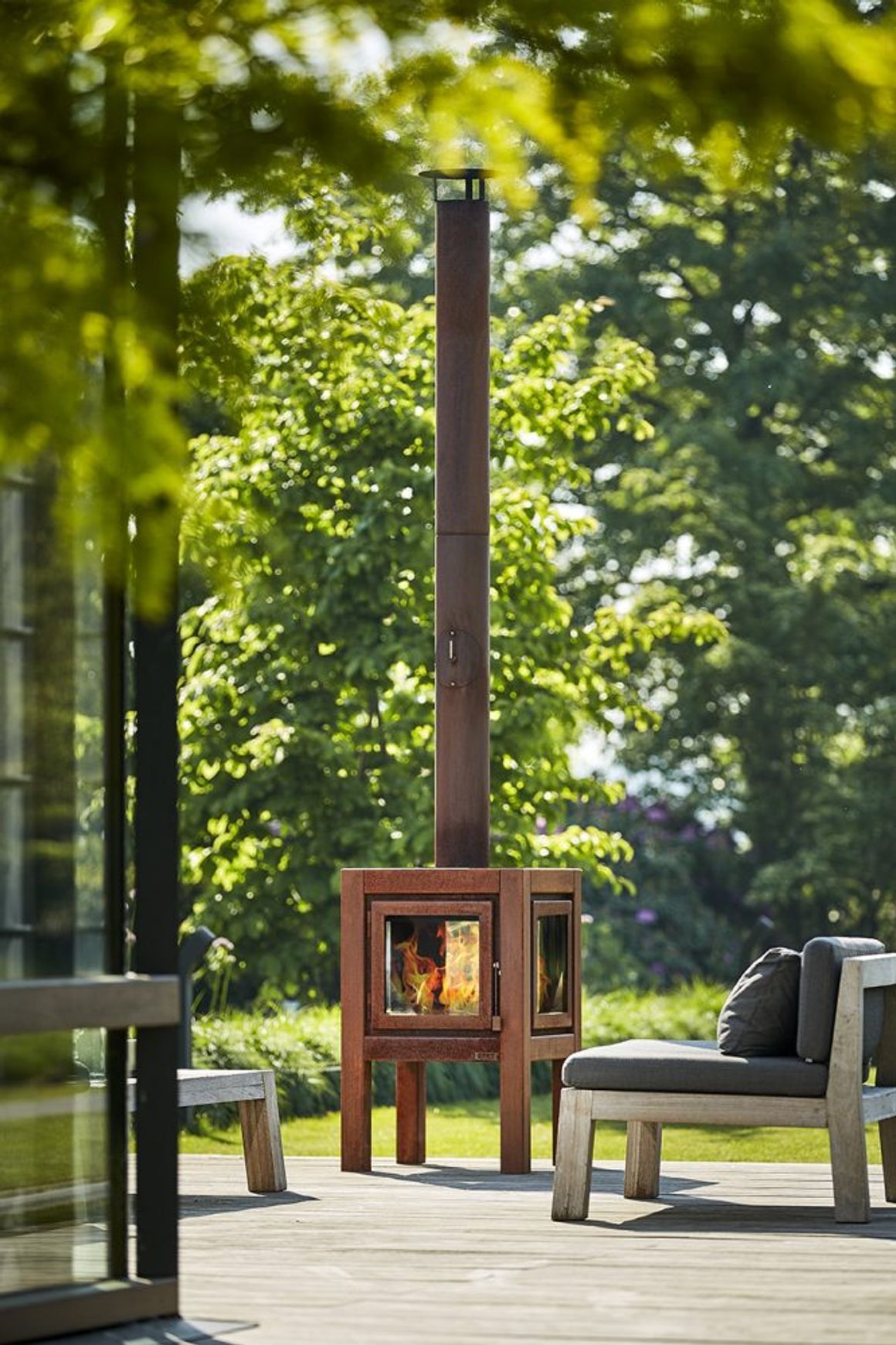 Quaruba by RB73 Outdoor Wood Stove