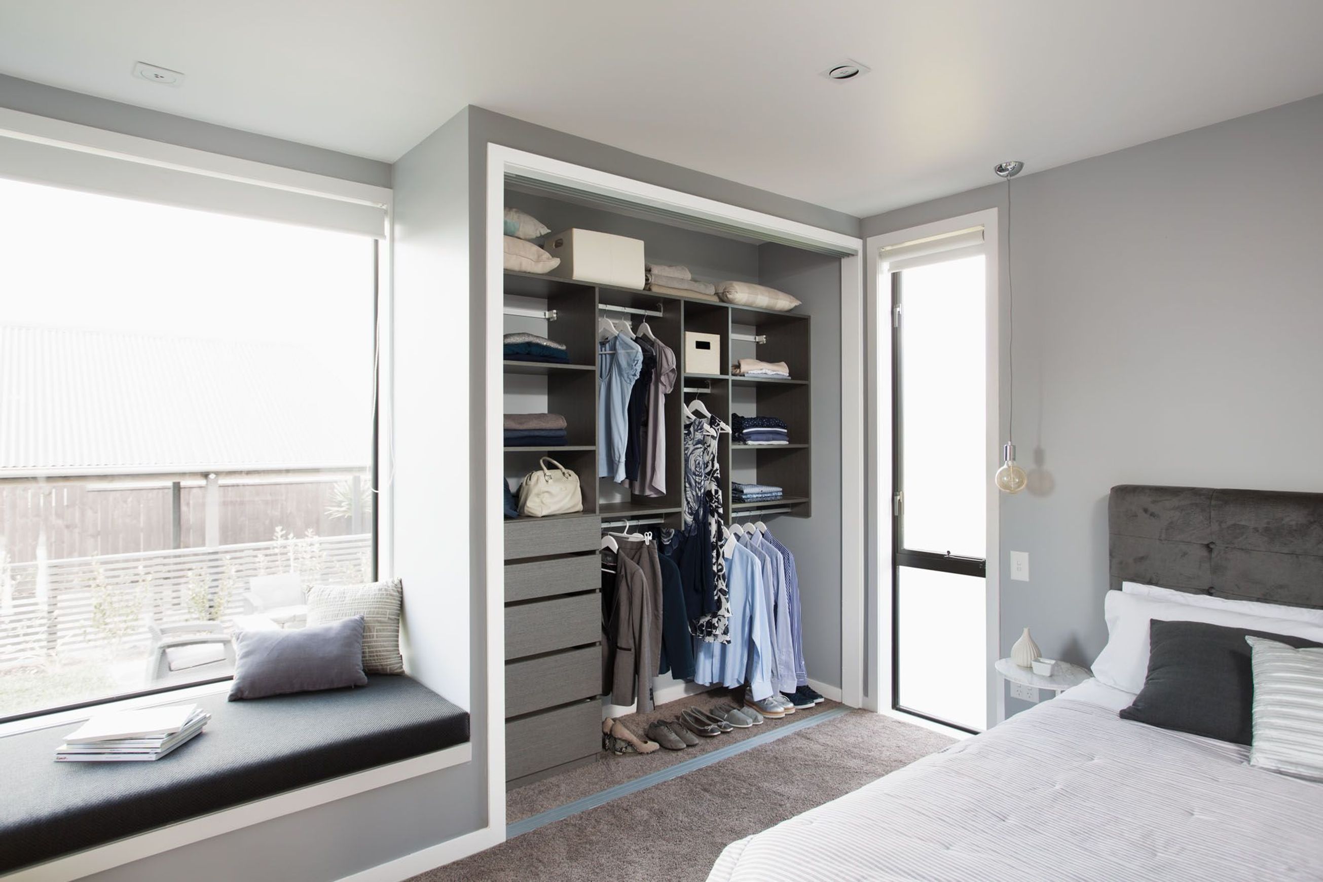 Custom Reach In Wardrobe