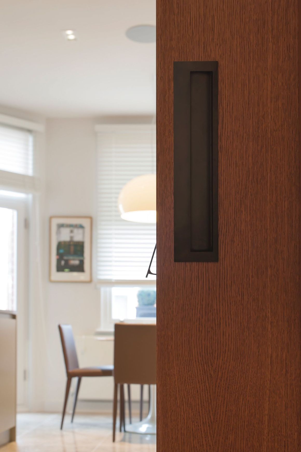 Joseph Giles Recessed Flush Pull Offset