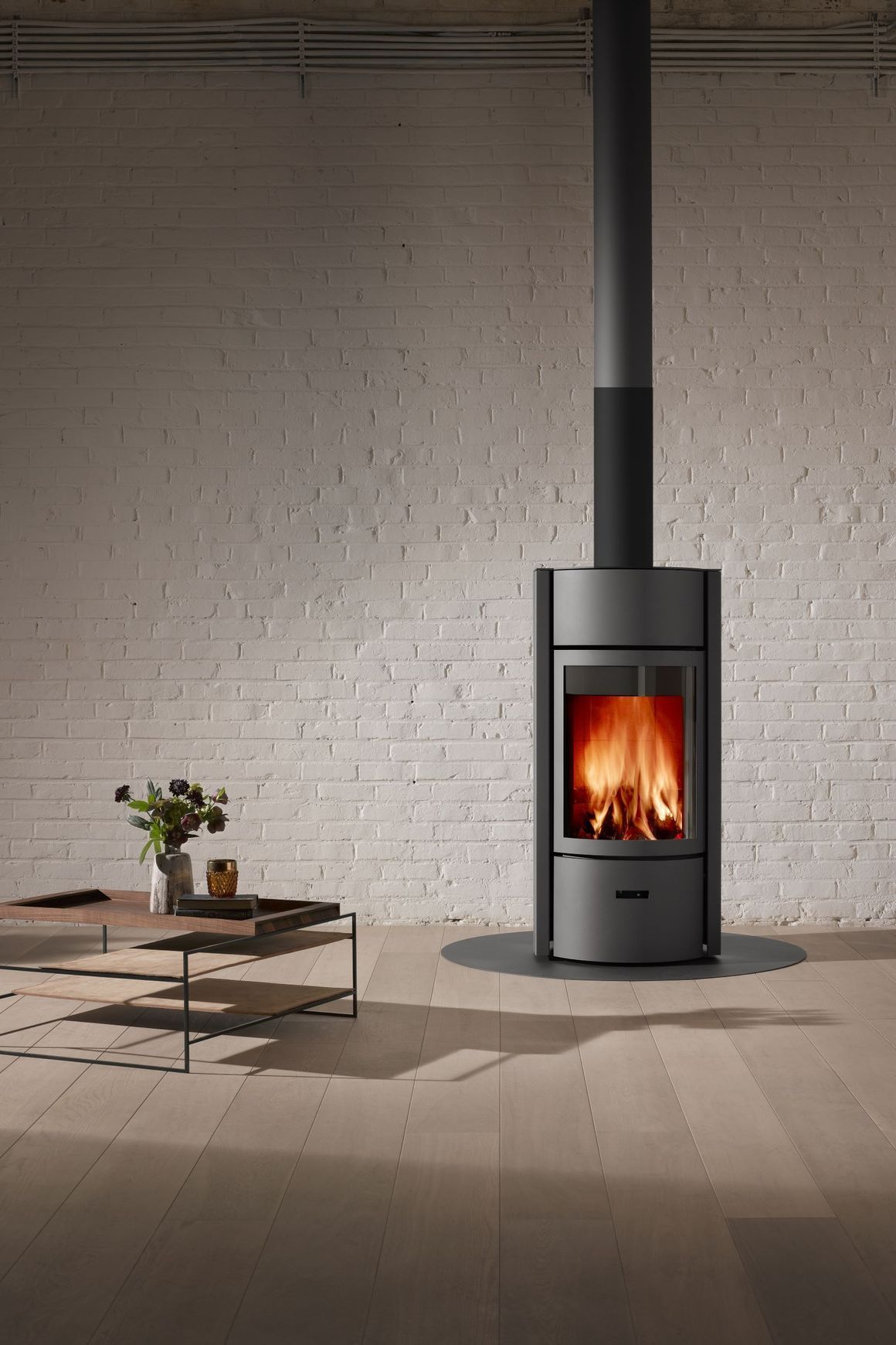 Stûv 30 Freestanding 3 in 1 Wood Fireplace