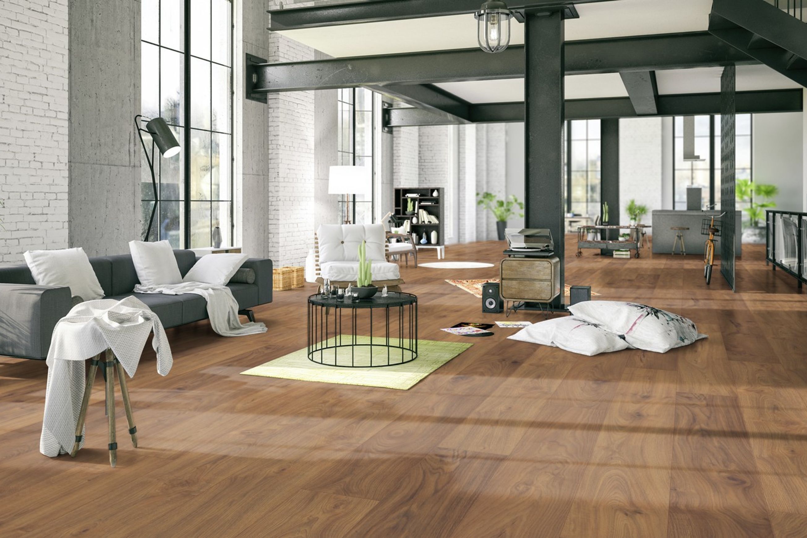 Swiss Krono Grand Selection Flooring - Oak Sunshine 