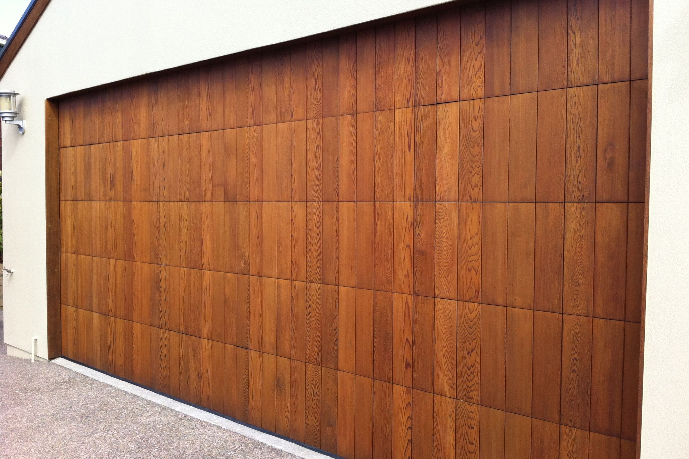 Shiplap Timber Garage Door