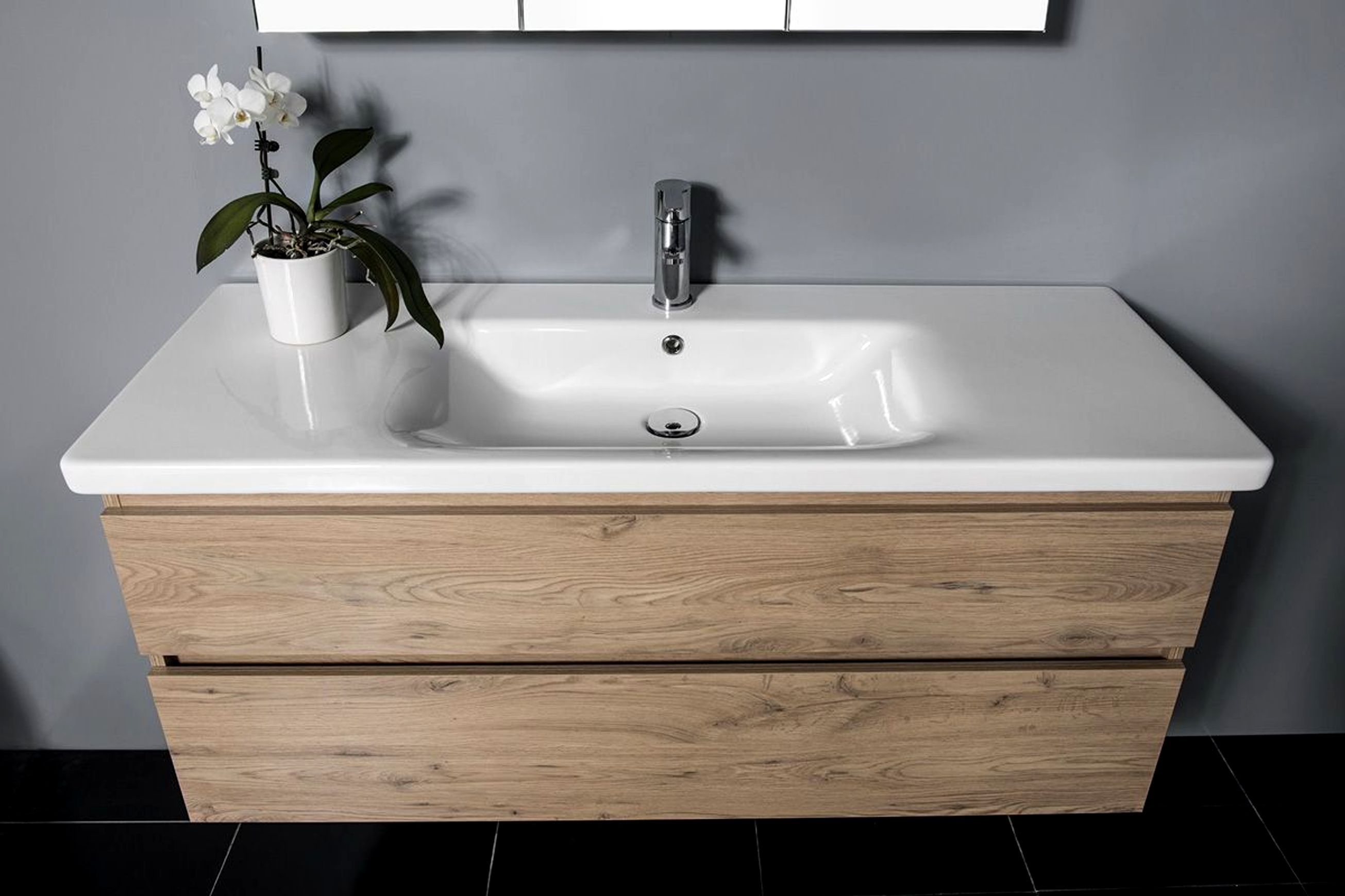 Soft 1200 Wall-Hung Vanity 2 Drawers