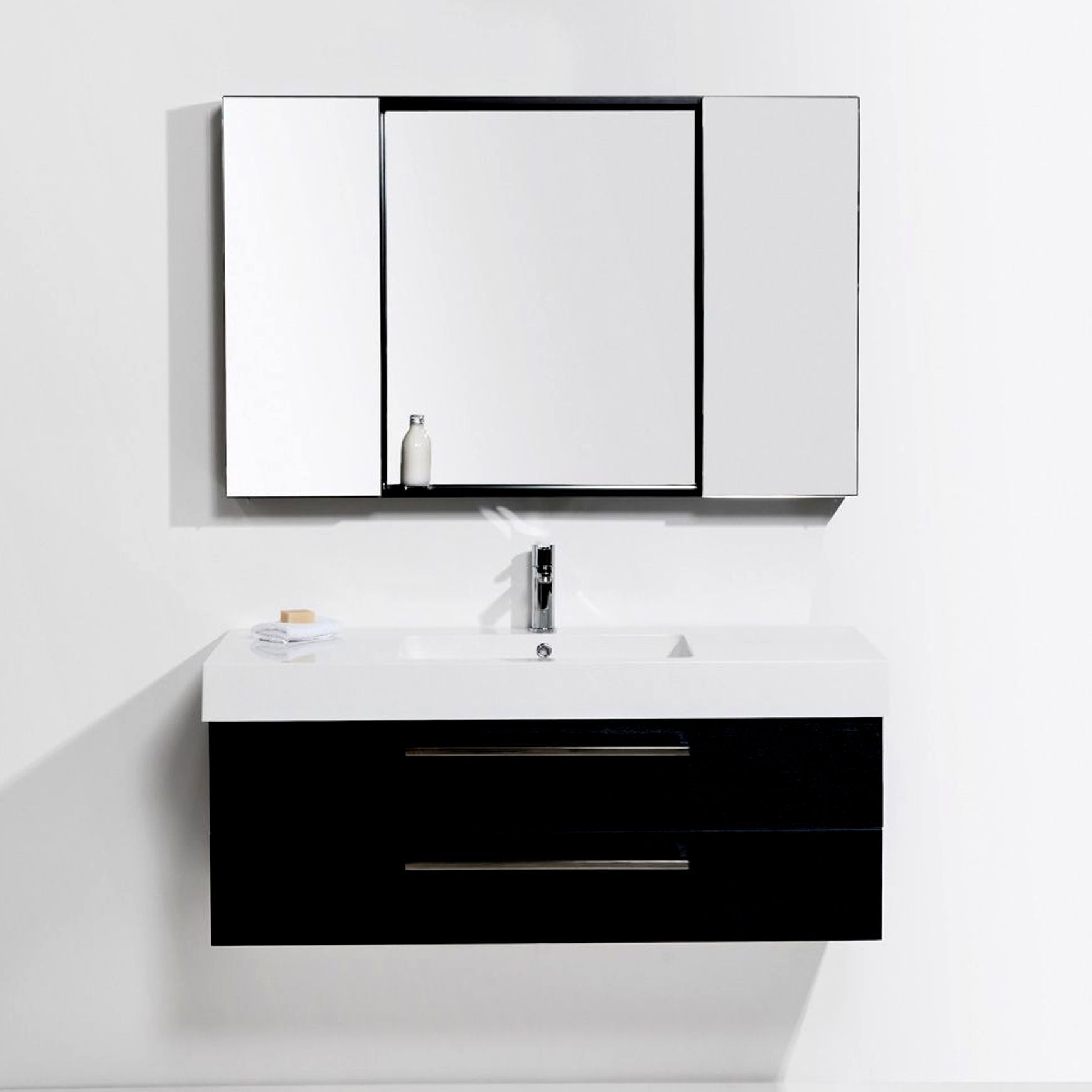 Splash Wall-Hung Vanity, 2 Drawers