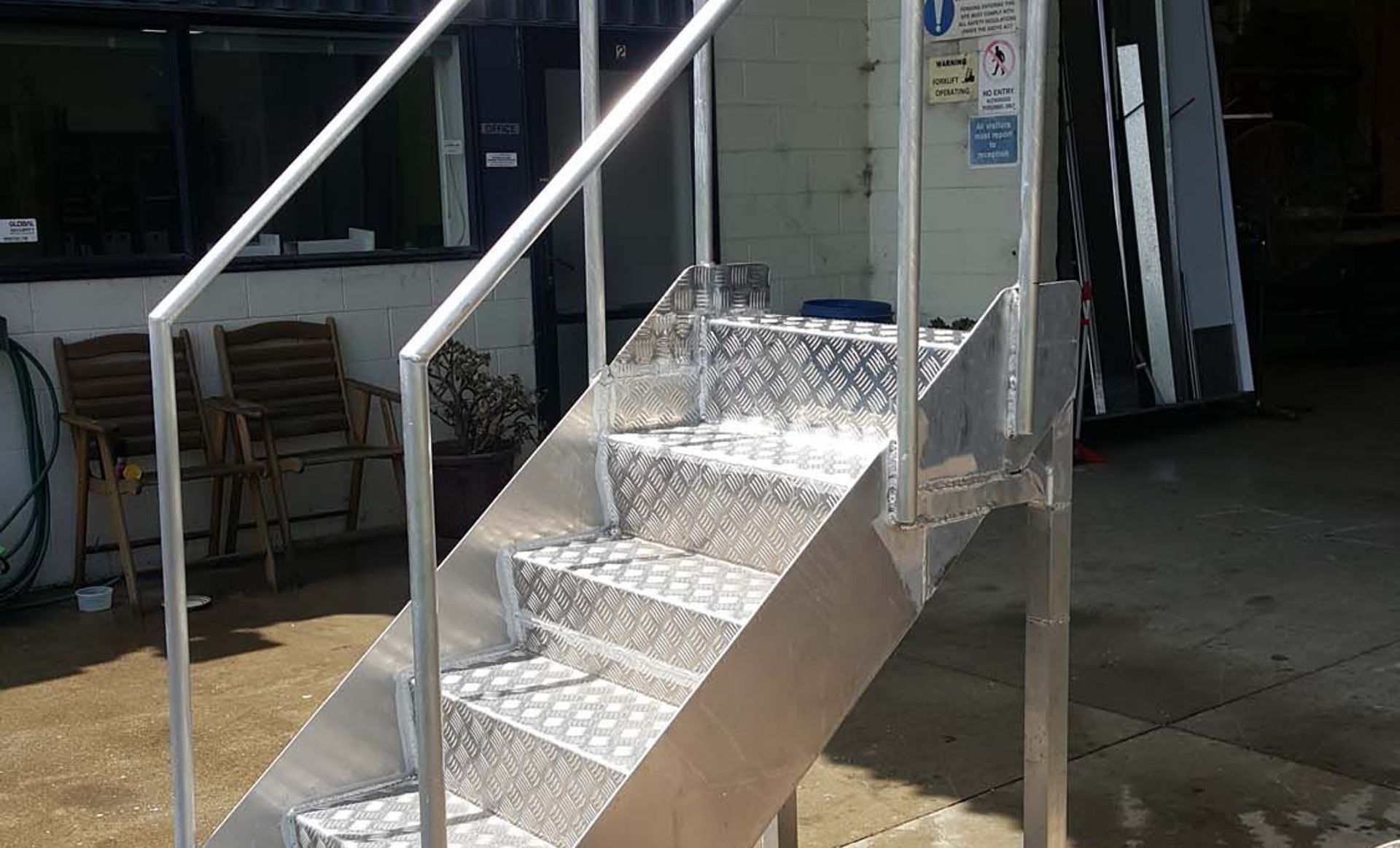 Steel Stairs