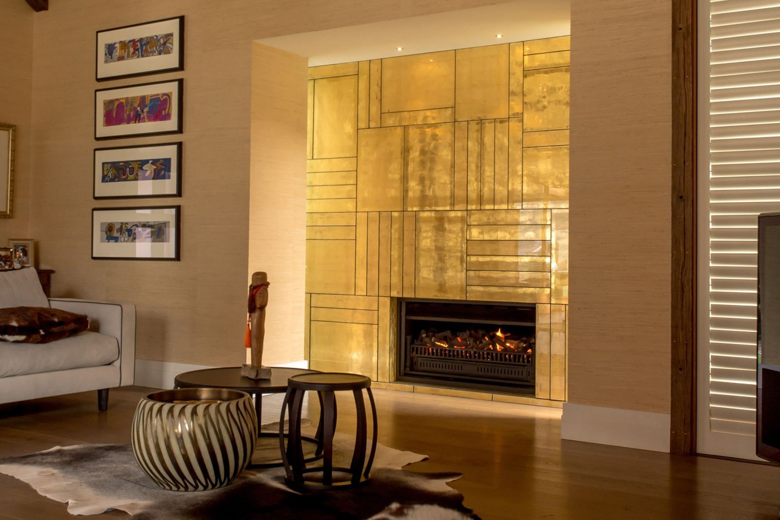 Thermoflow Open Gas Fireplace