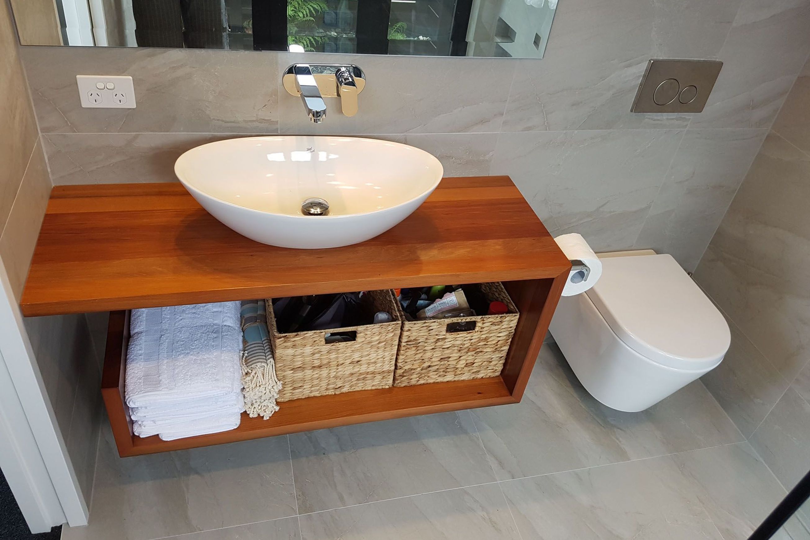 Solid Wood Vanity Top