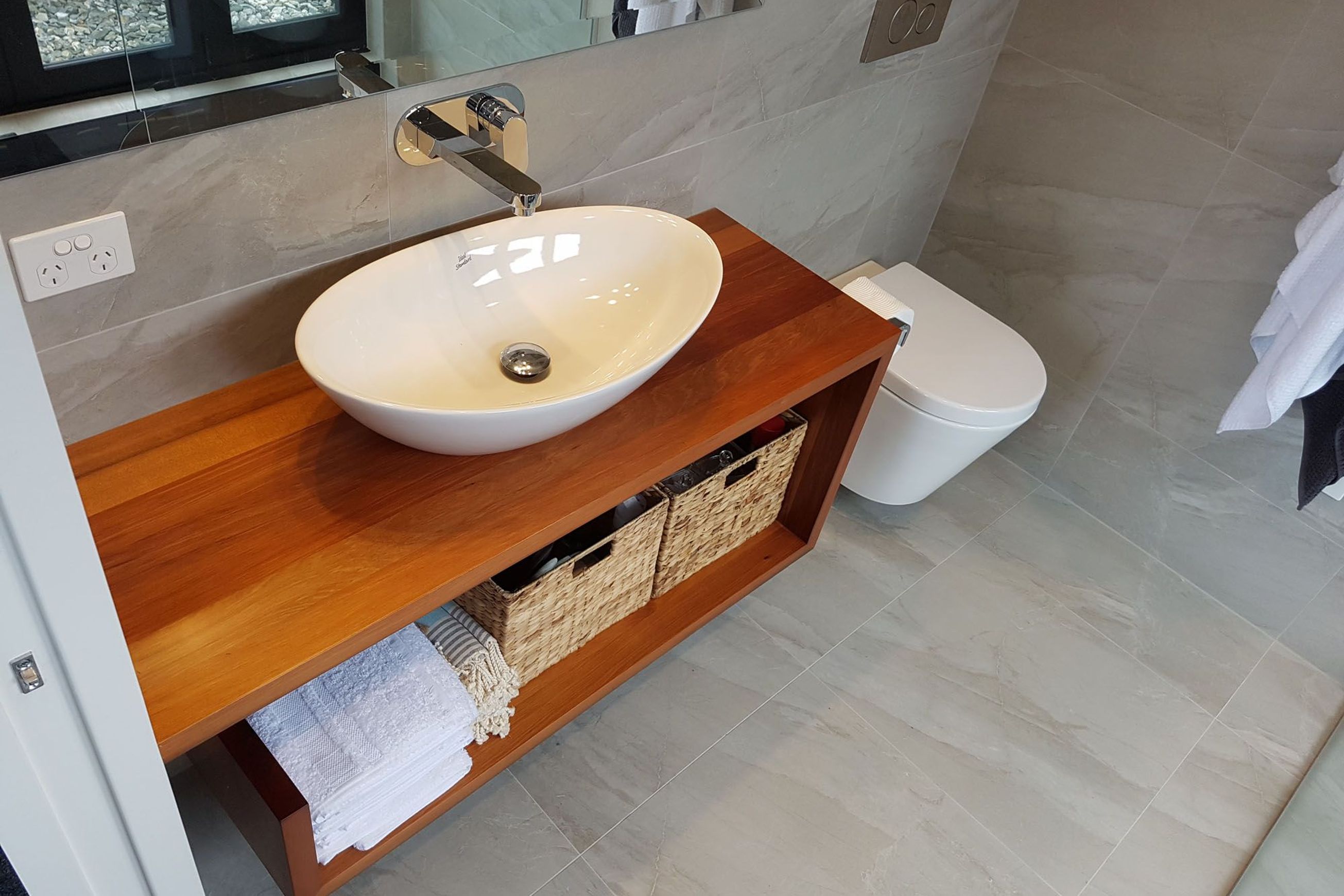 Solid Wood Vanity Top