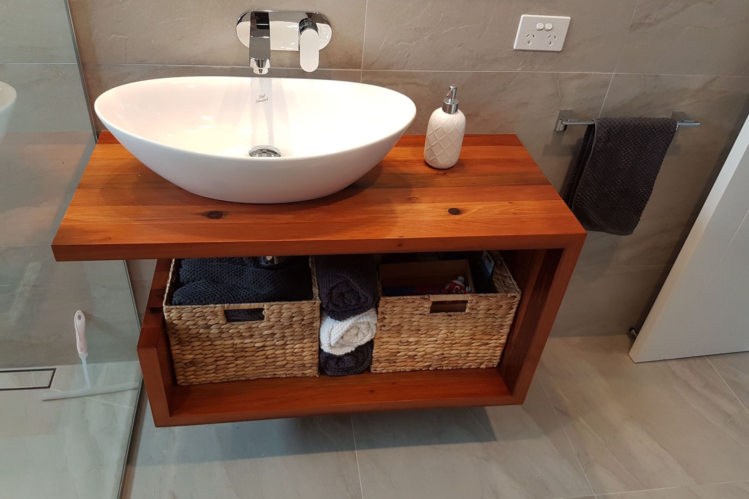 Solid Wood Vanity Top
