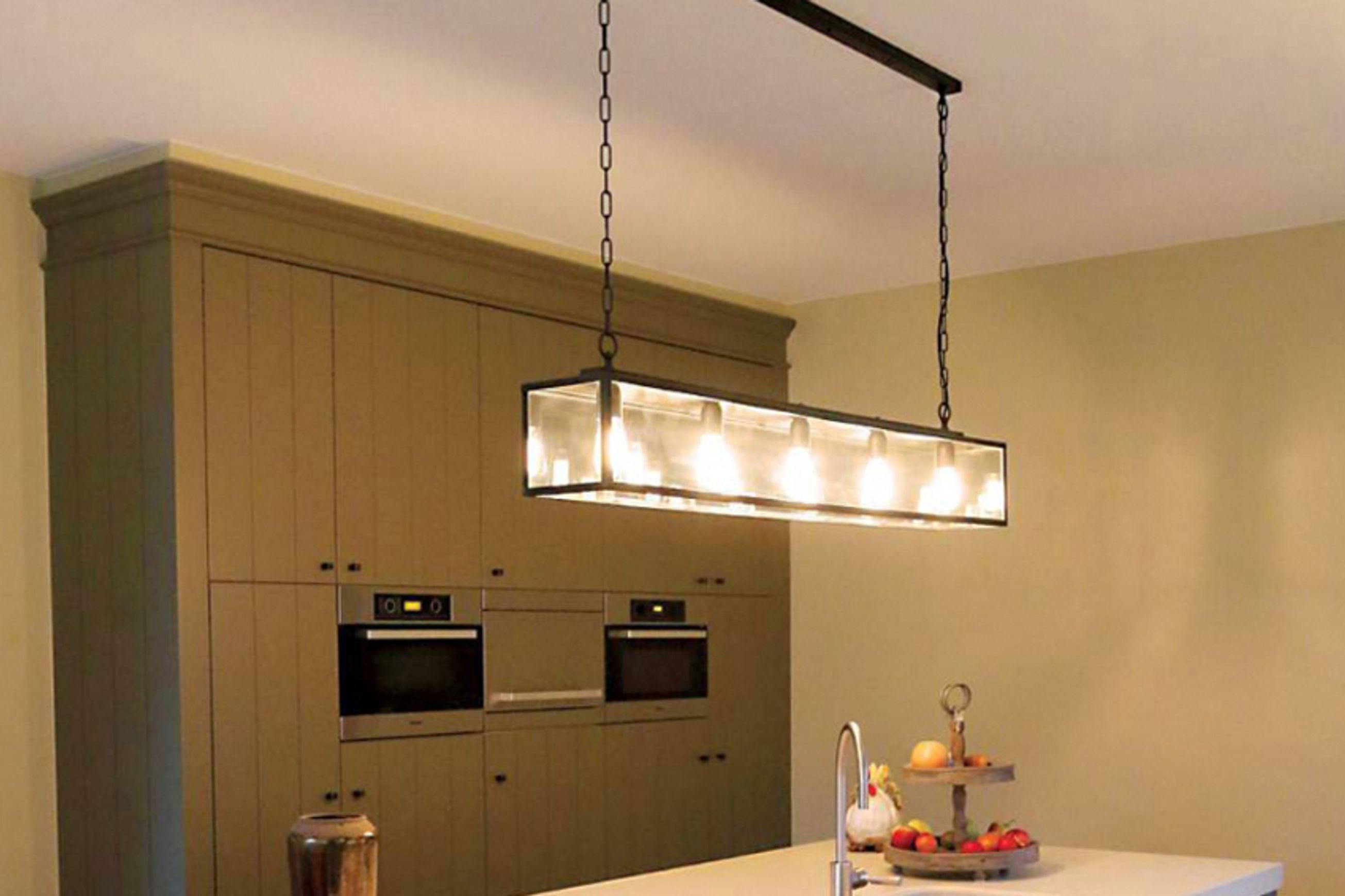 Vitrine Suspension Long Chain Pendant - 3L