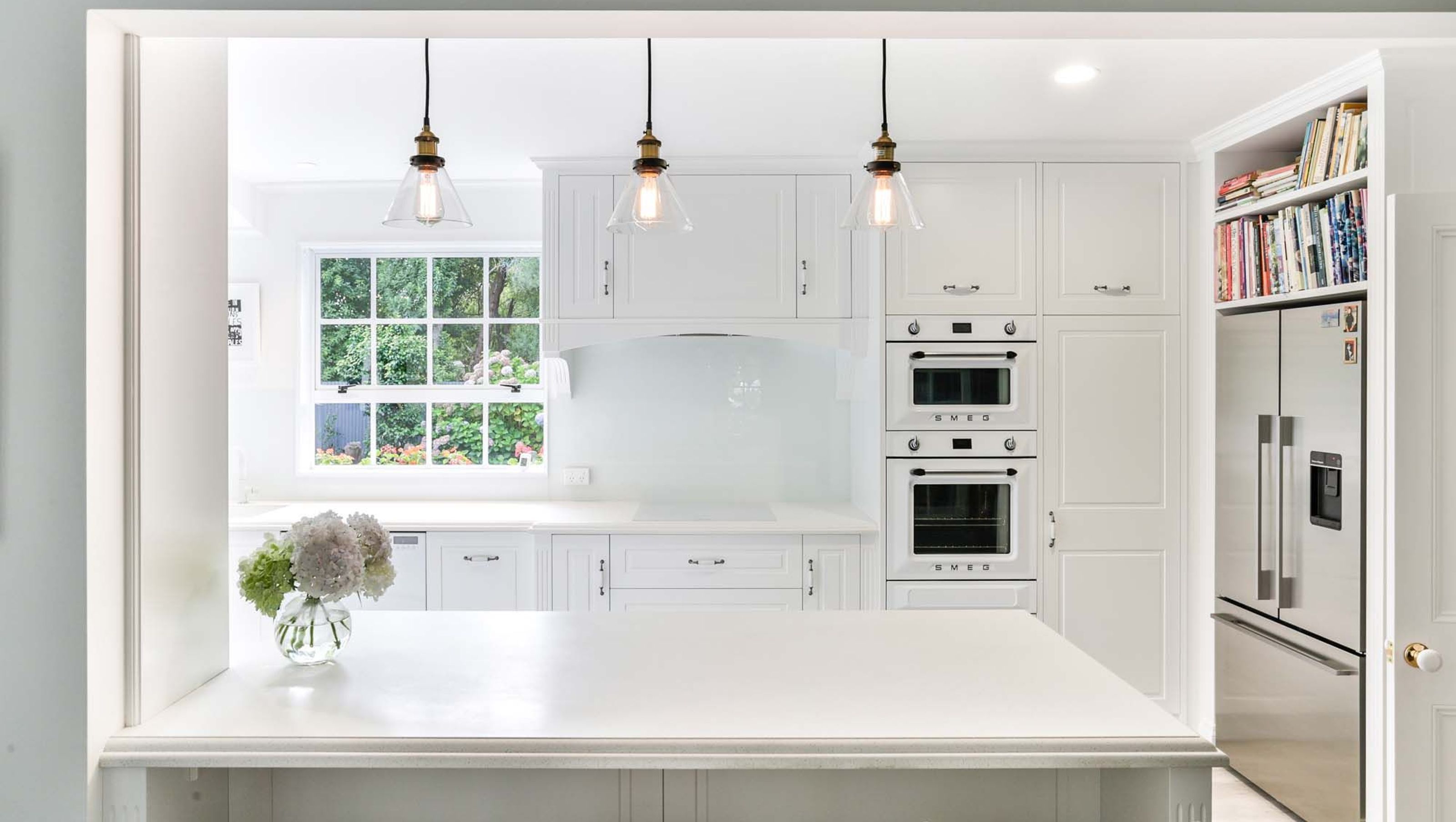 White on White Kitchen