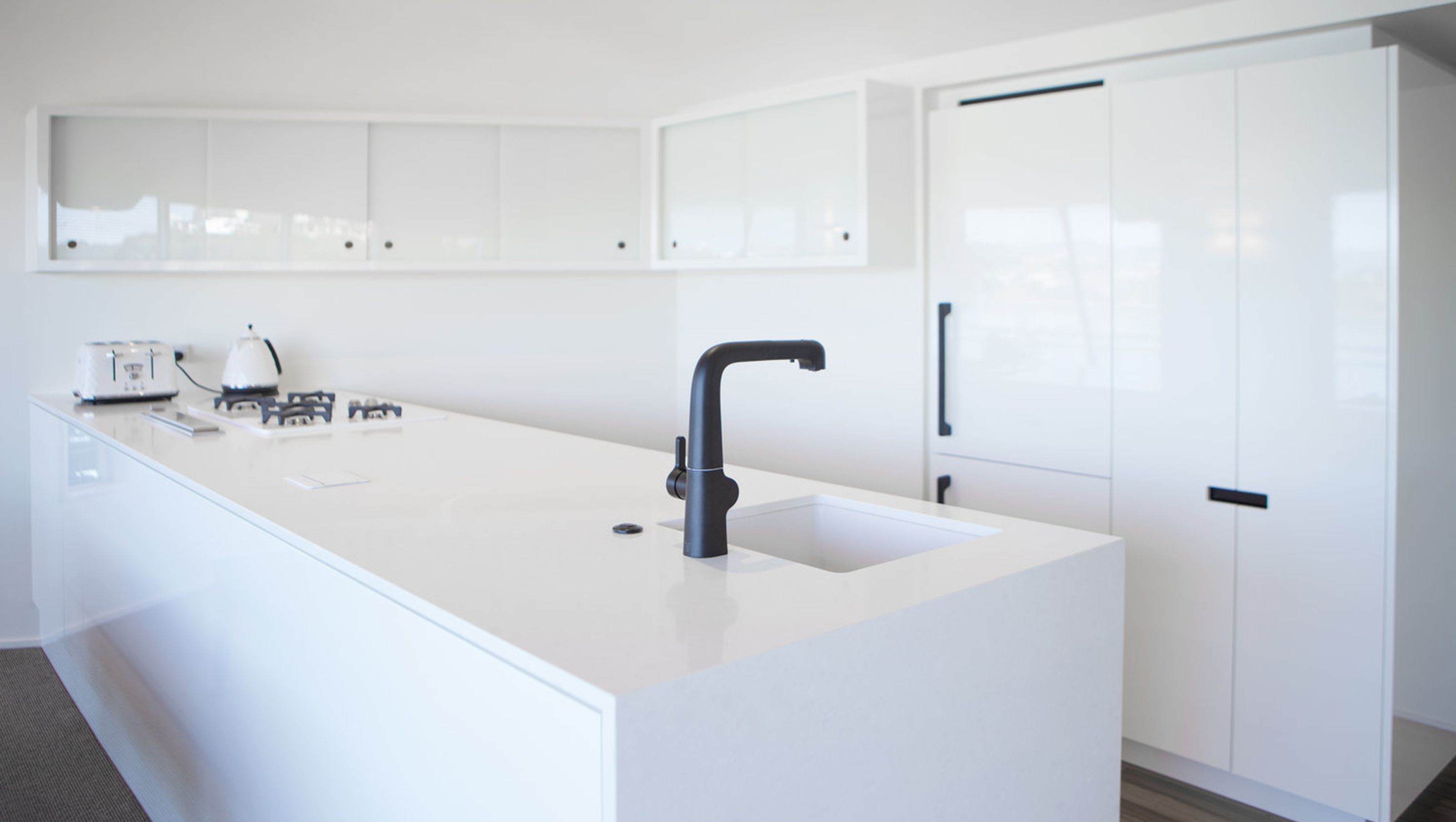 A White Kitchen Design