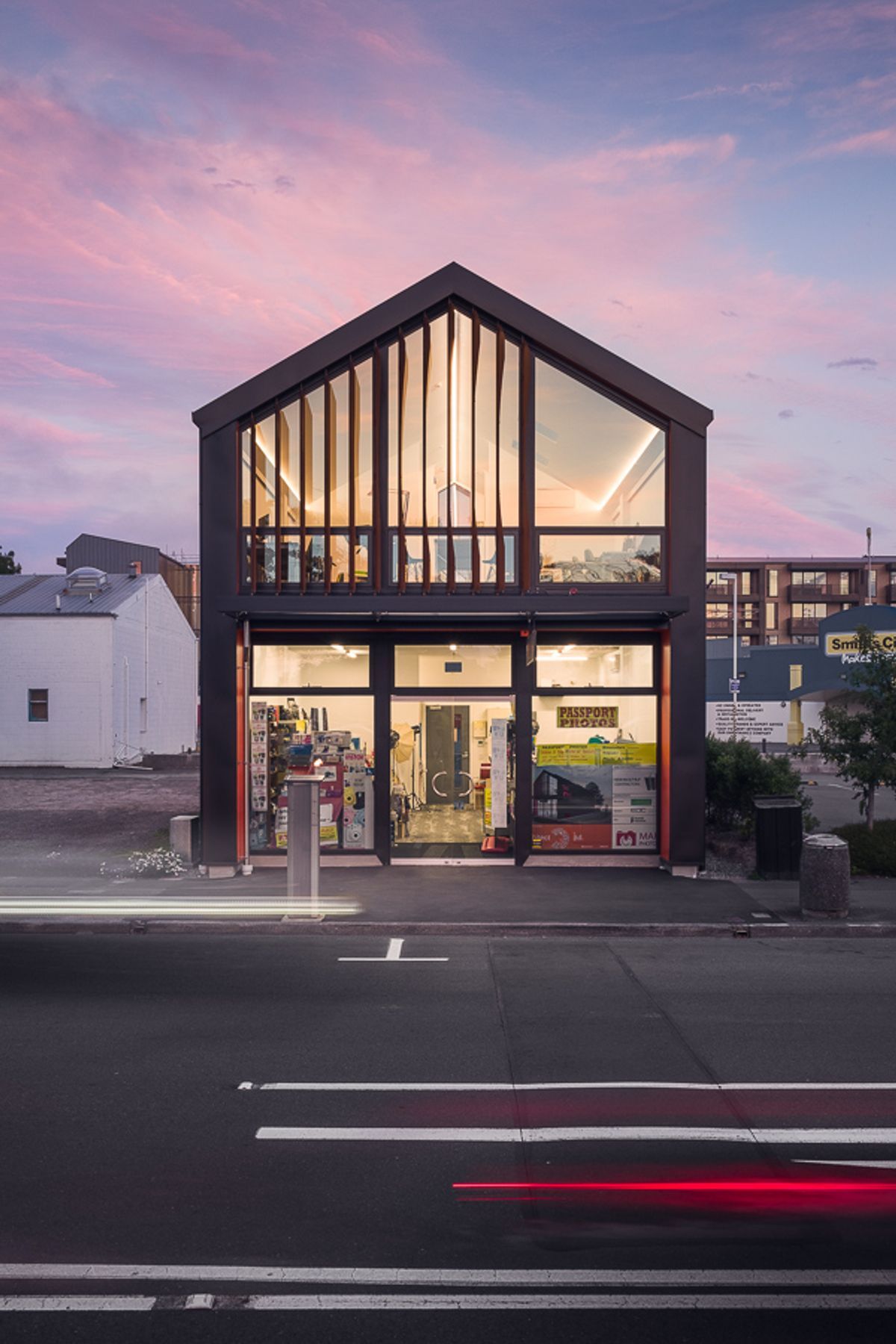 564 Colombo Street - Mak's Cameras Building &amp; Solarchitect upstairs