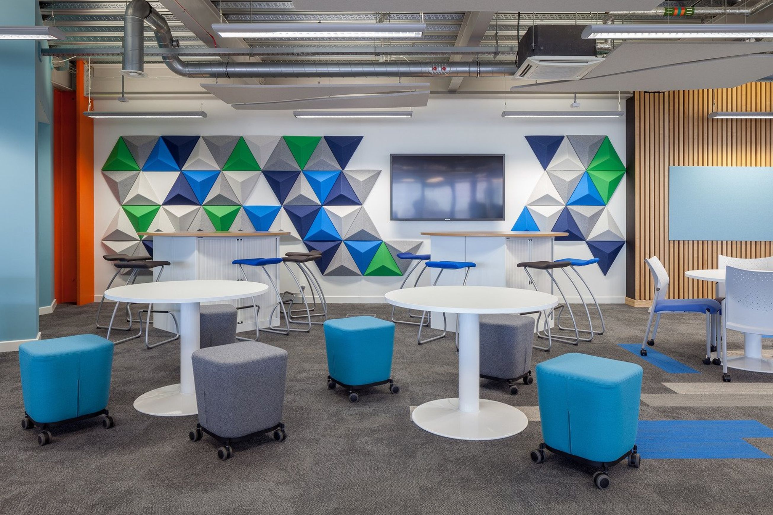 3D Acoustic Wall Tiles