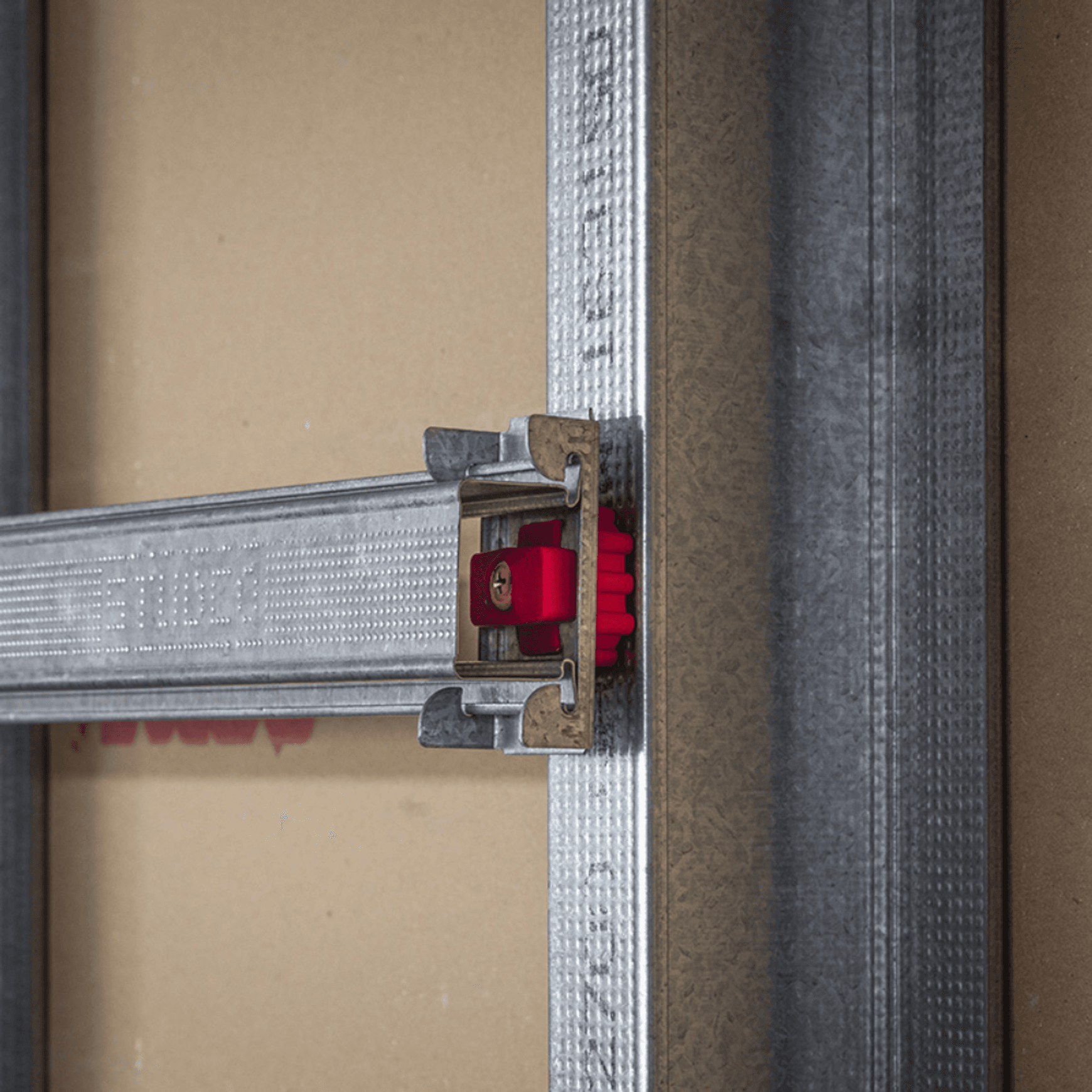 M237R Furring Channel Resilient Mount Direct Fixing