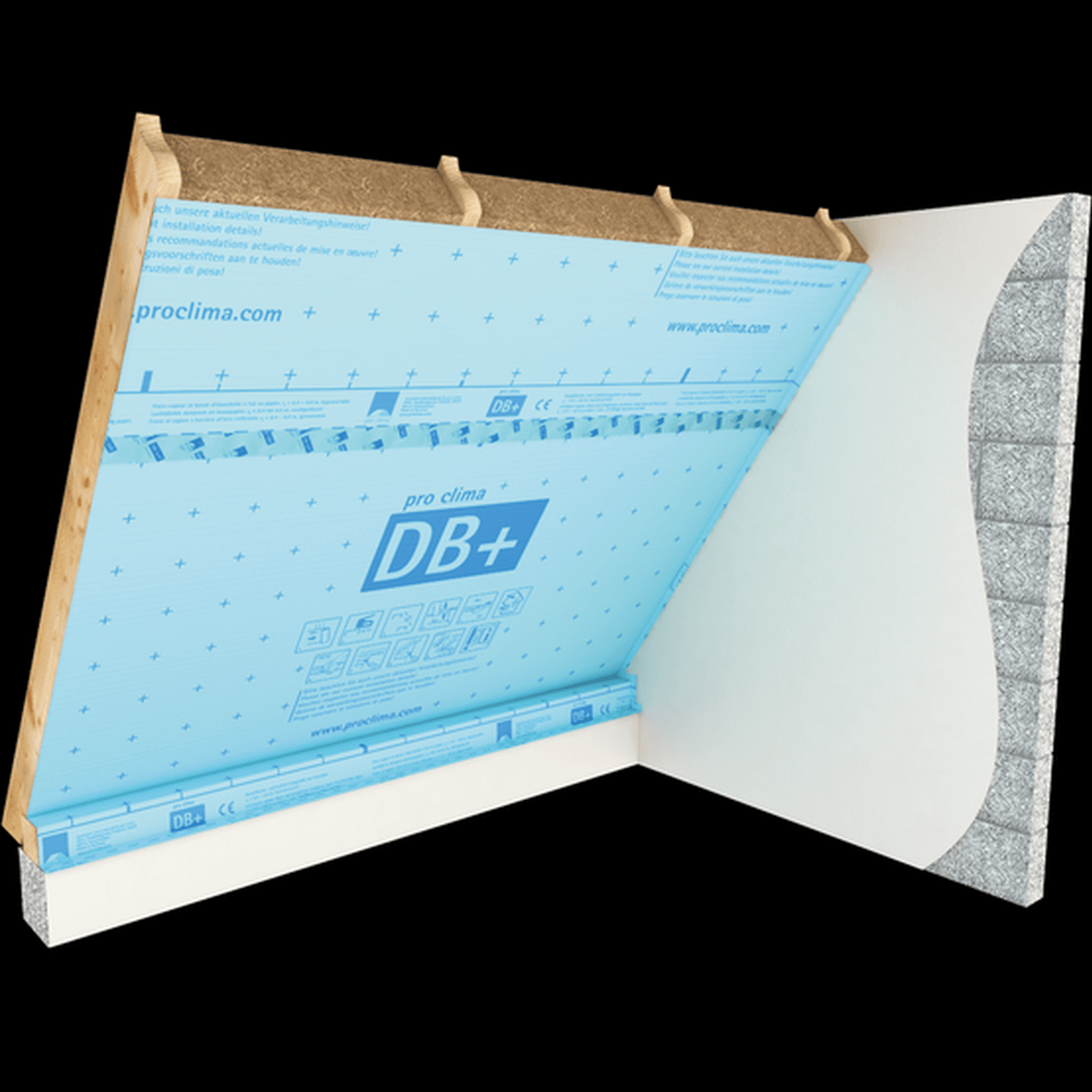DB+ - Reinforced Vapour Control Layer and Membrane