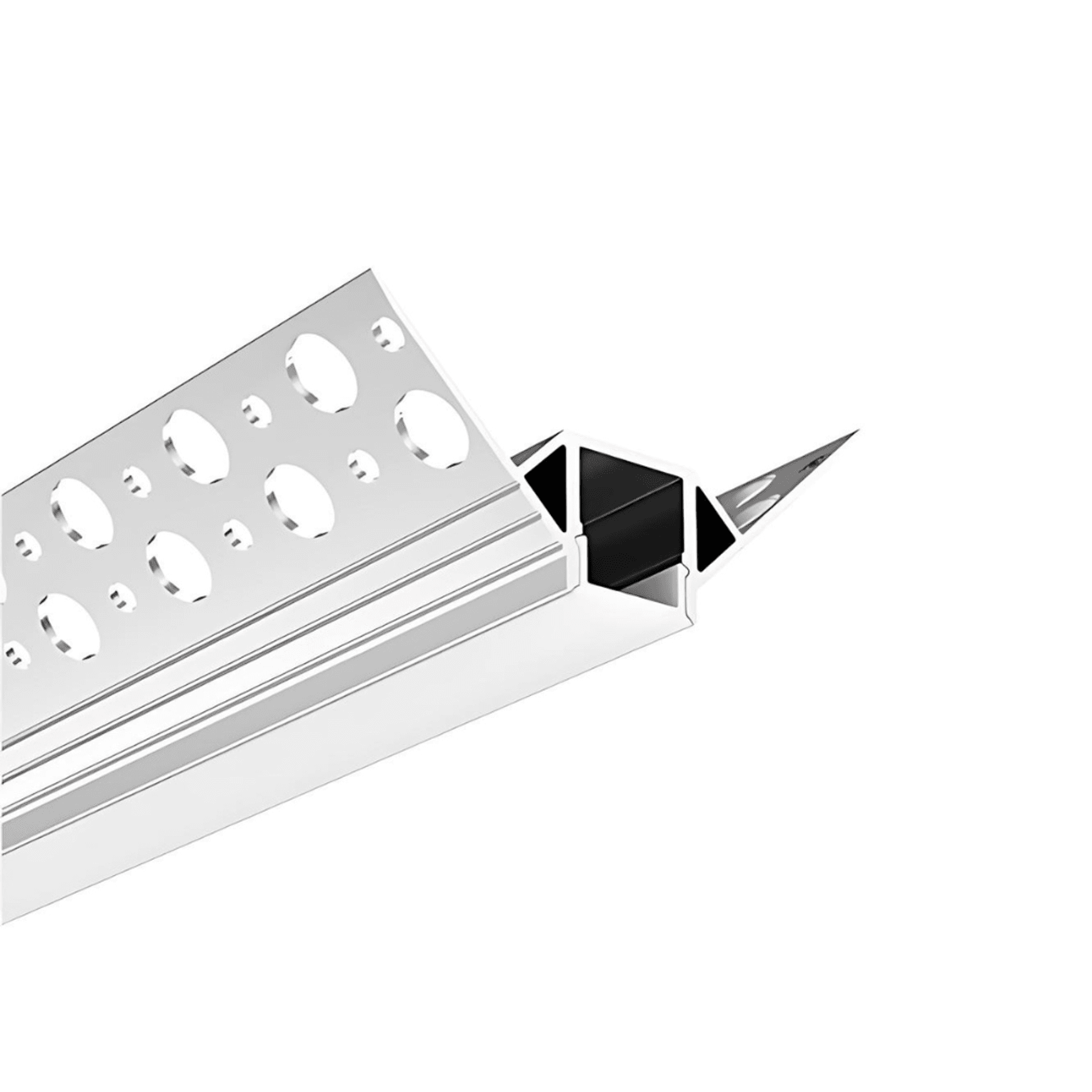 TL004 Corner Bead LED Profile | Plaster Trim with Light