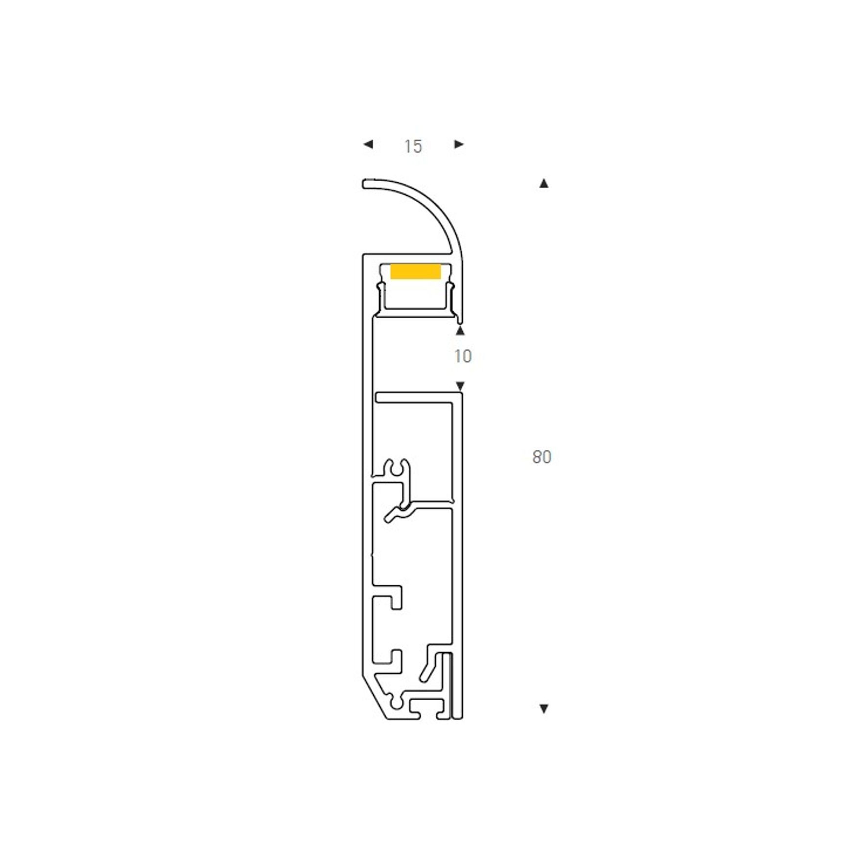 Curved Skirt dimensions