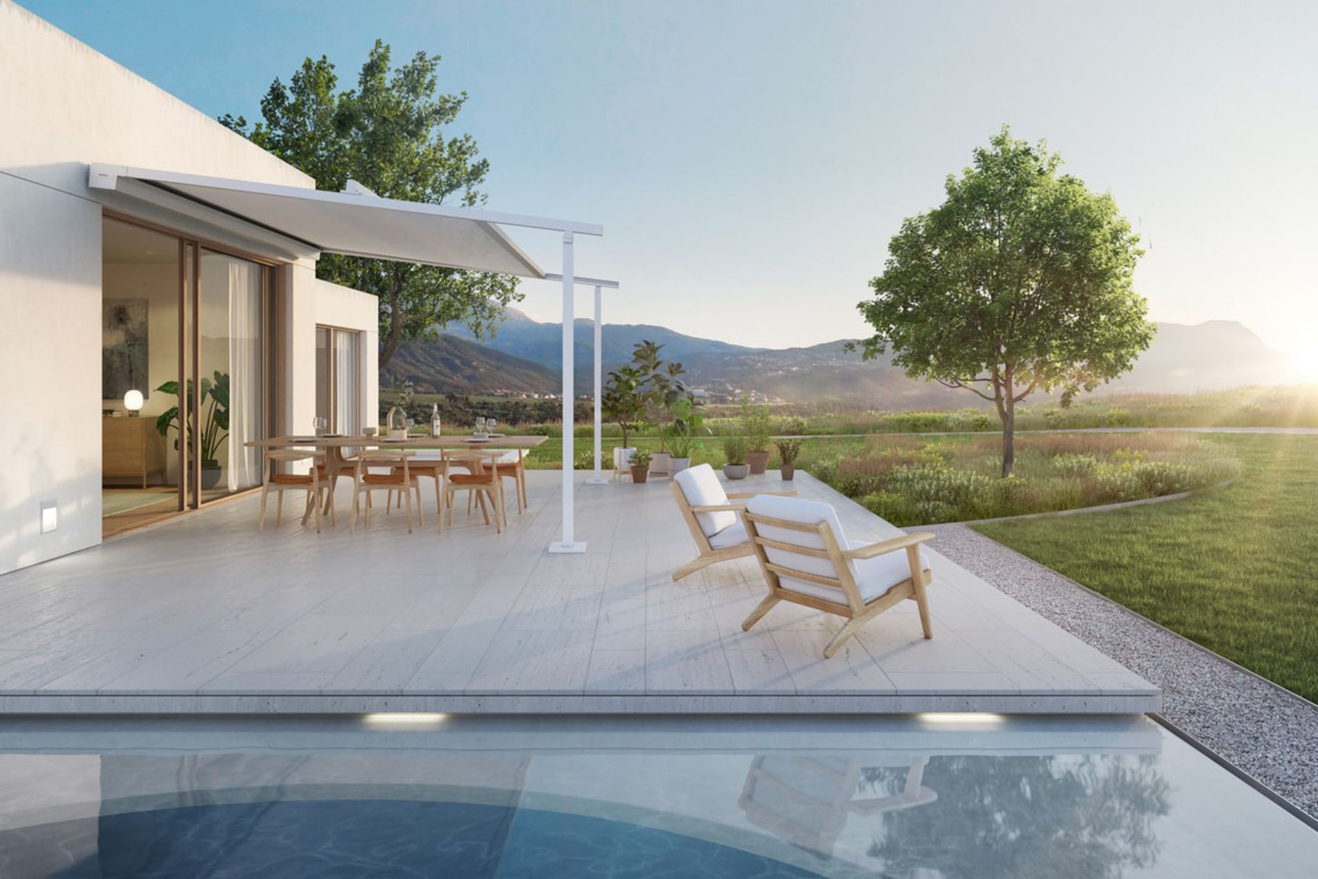 Perea P20 Pergola Awning | Warema