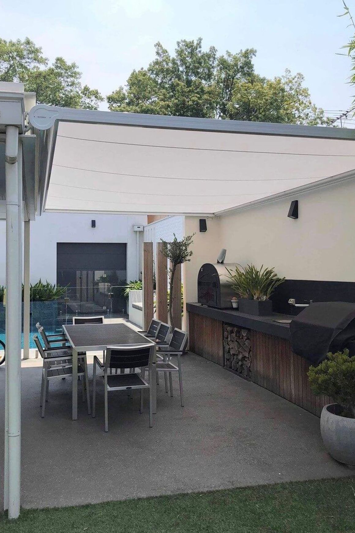 Perea P40 Pergola Awning | Warema