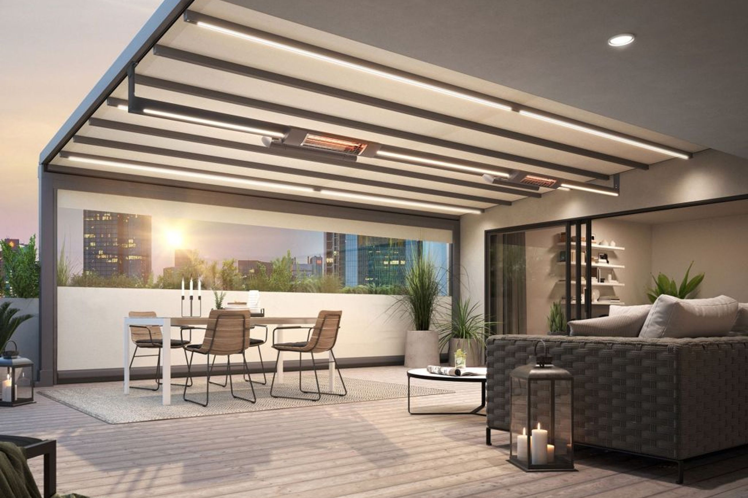 Markilux Pergola Stretch Retractable Roof
