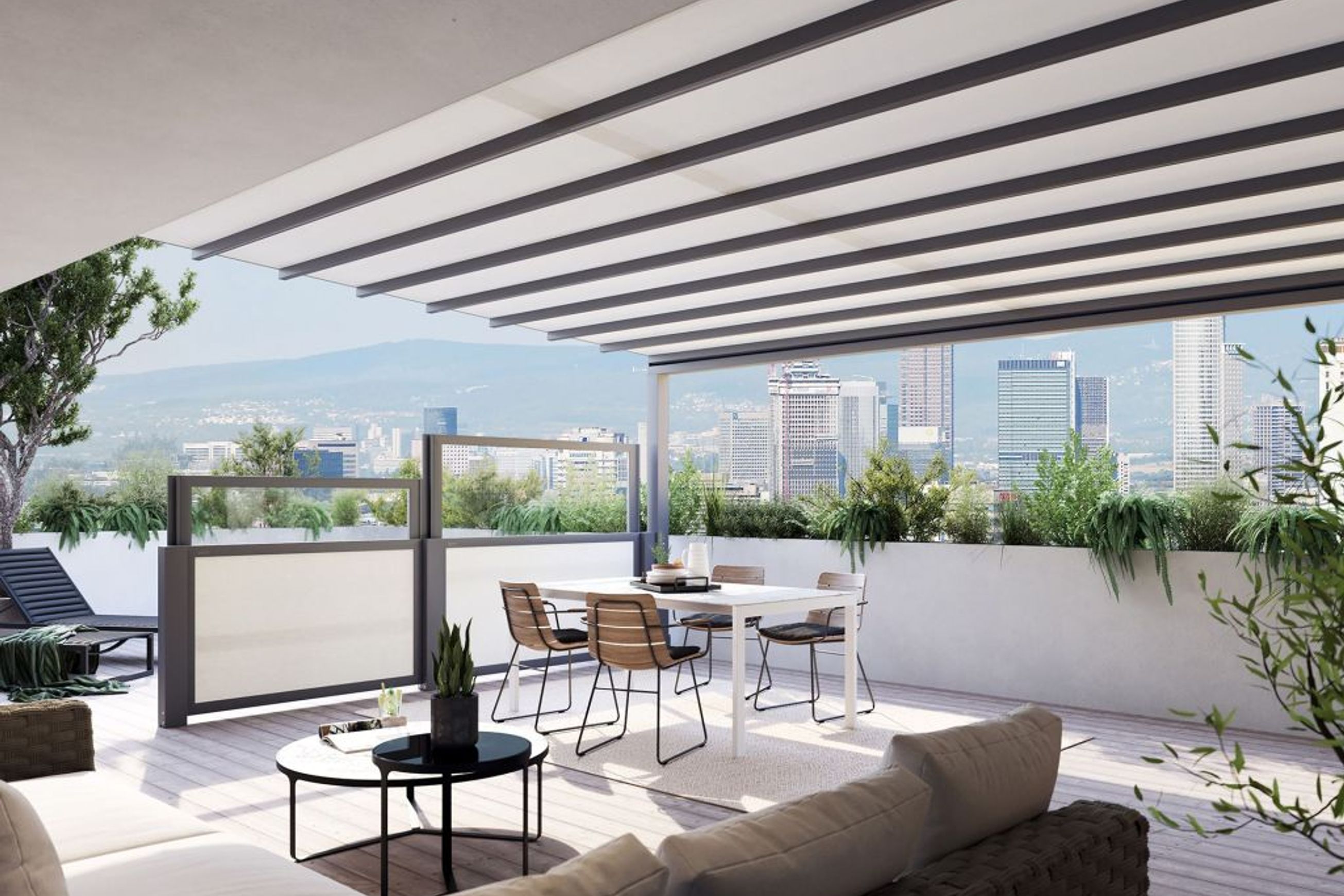 Markilux Pergola Stretch Retractable Roof