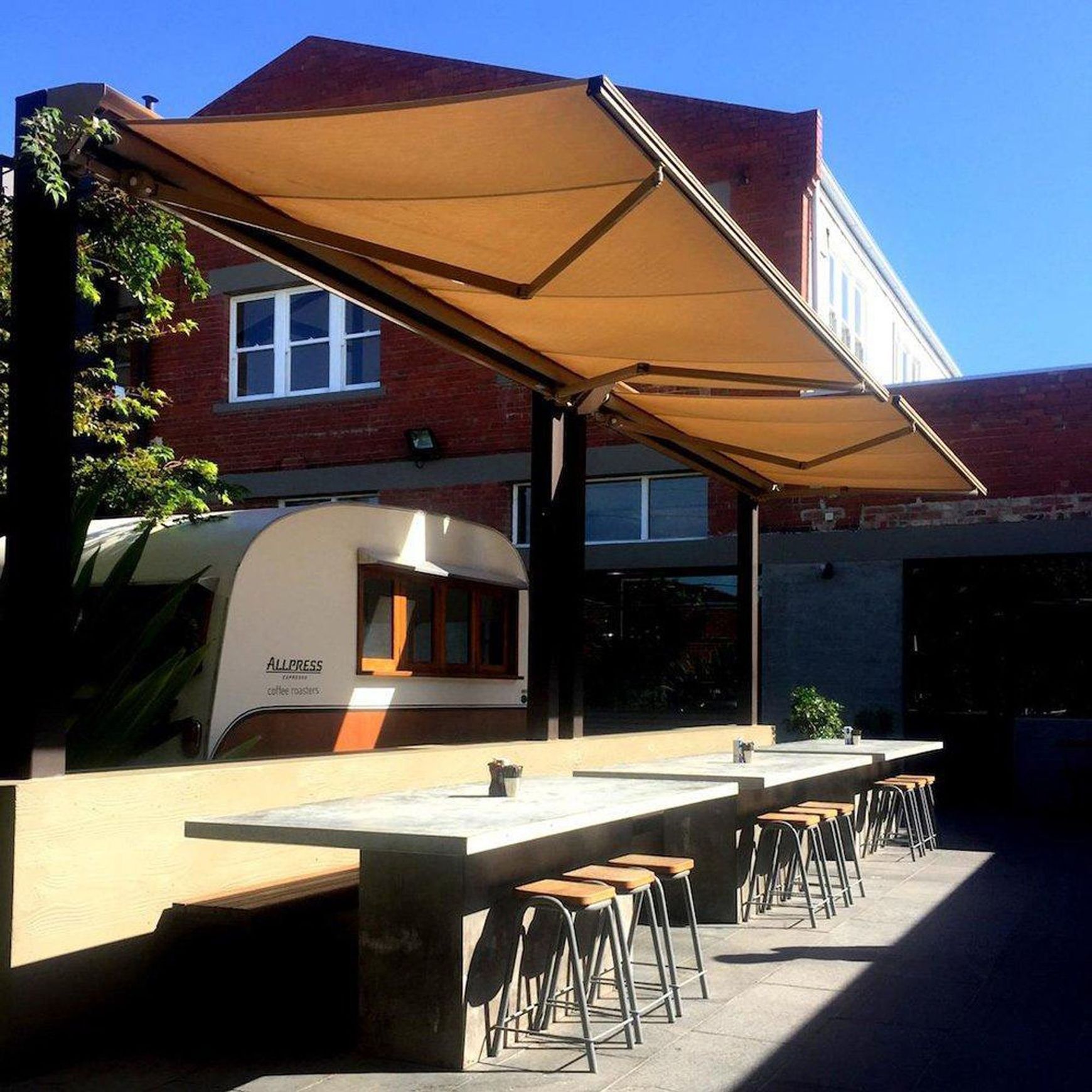 Terrea Folding Arm Awnings | Warema