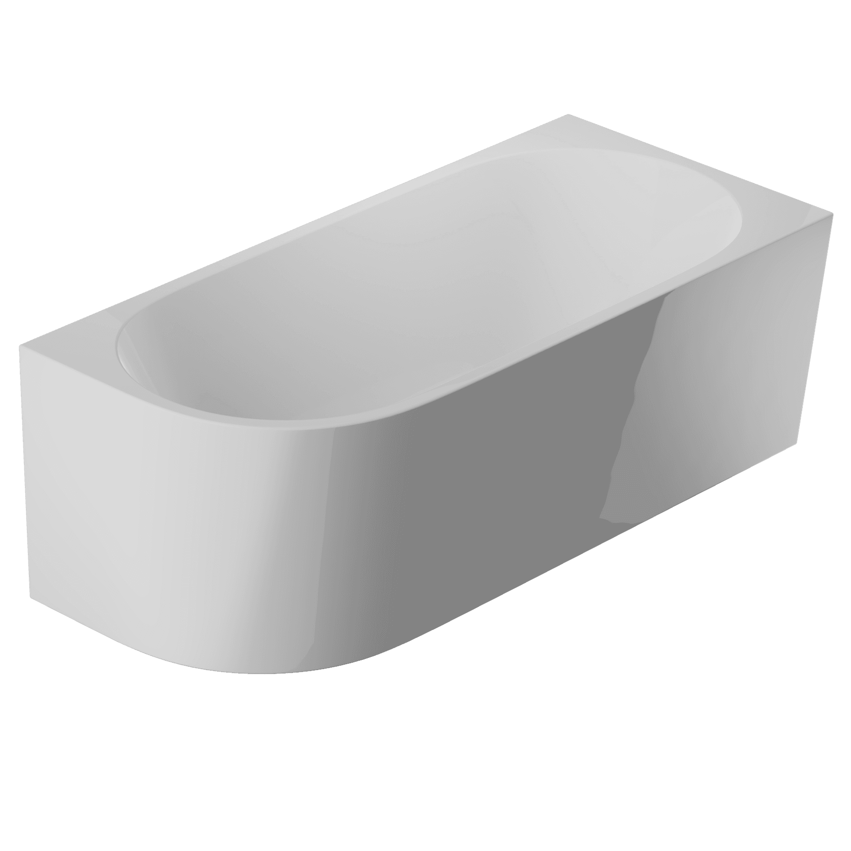 Tondo 1700 Right Corner Back To Wall Bath