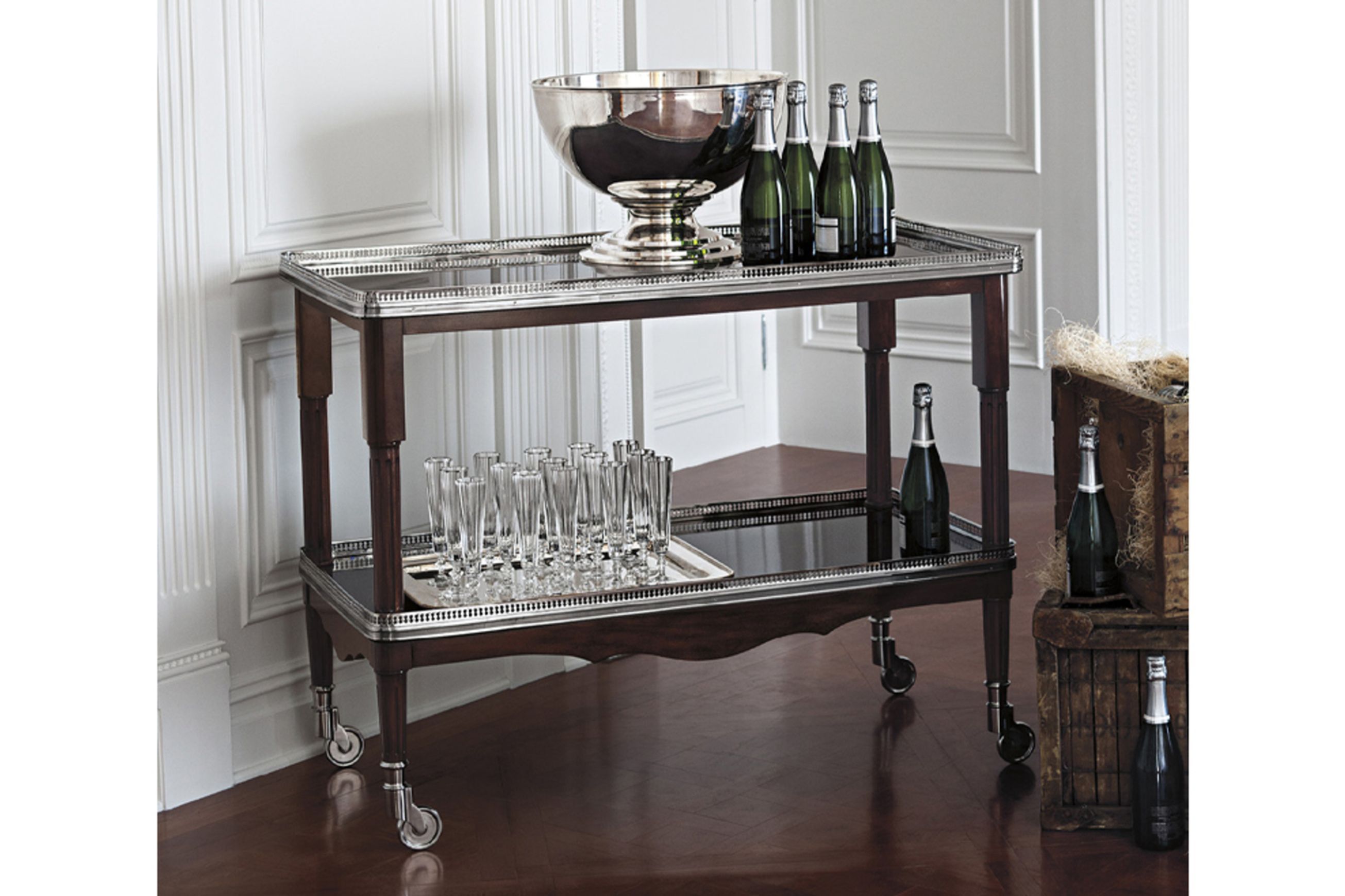 One Fifth Drinks Trolley – Black