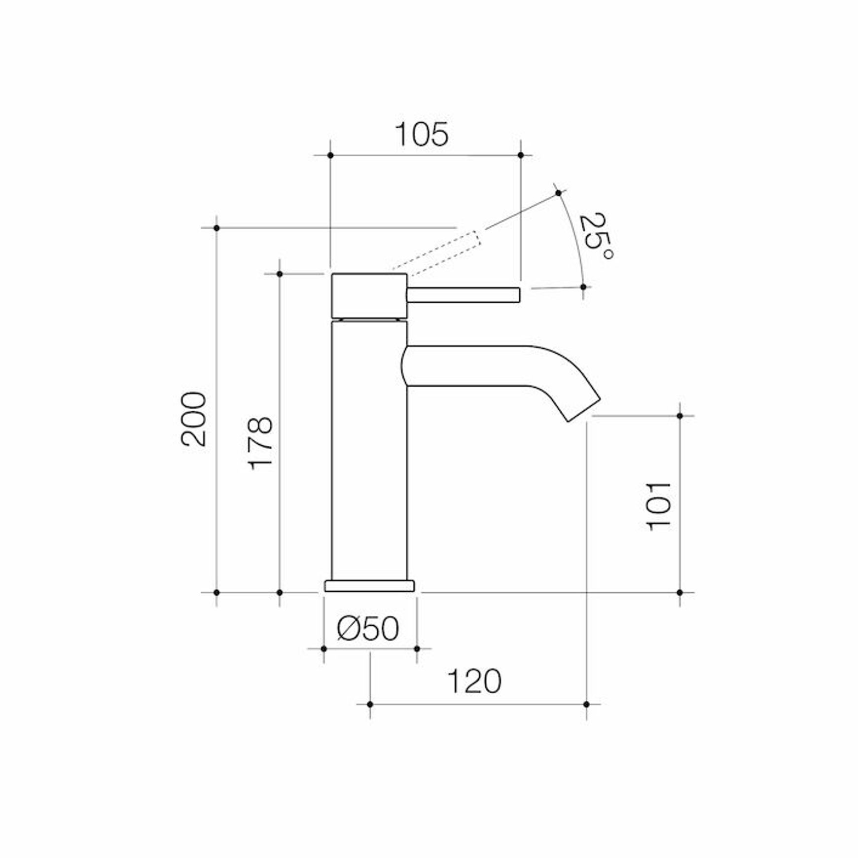 Liano II Basin Mixer - All Pressure - Lead Free