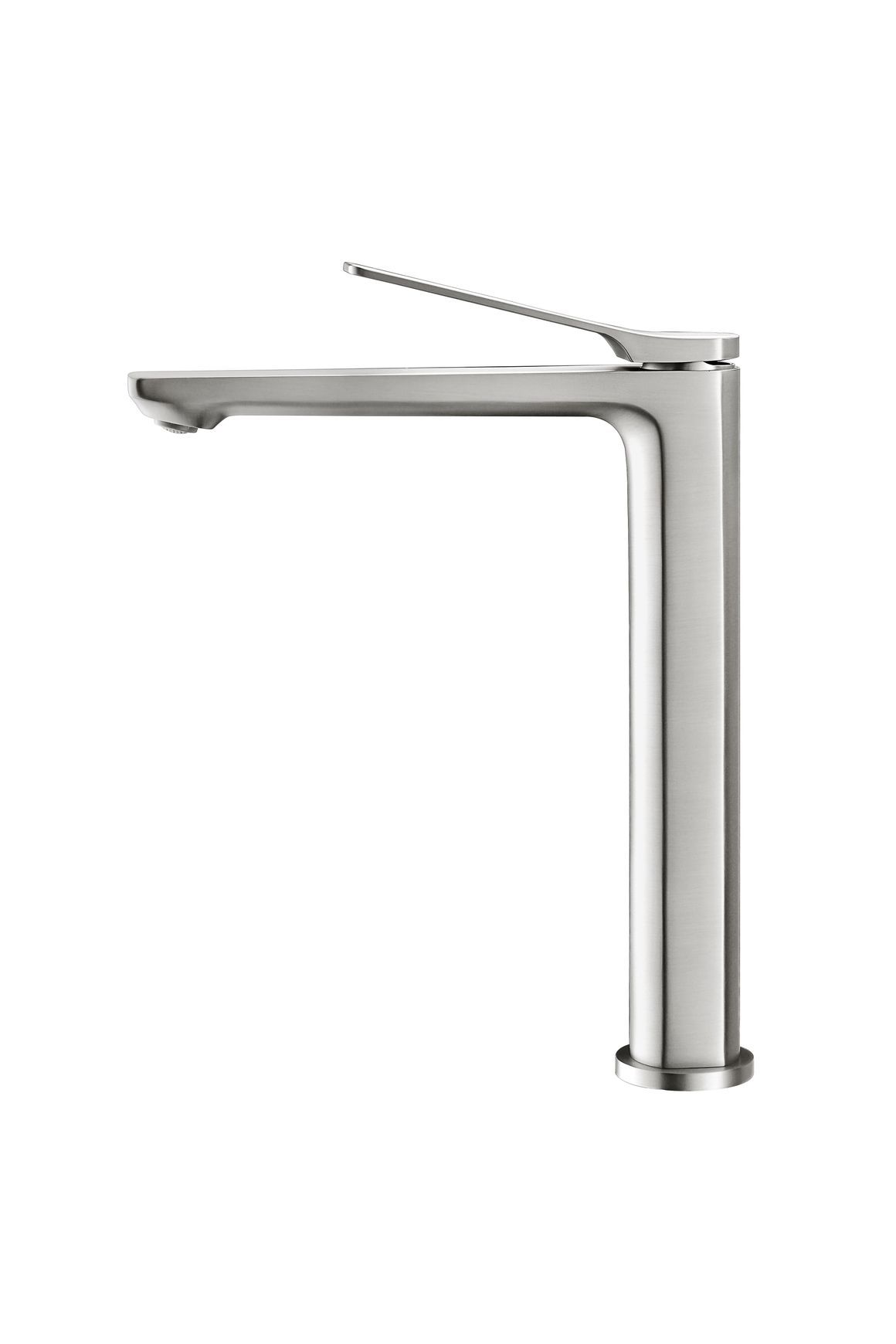 Rushy Tall Basin Mixer Brushed Brass