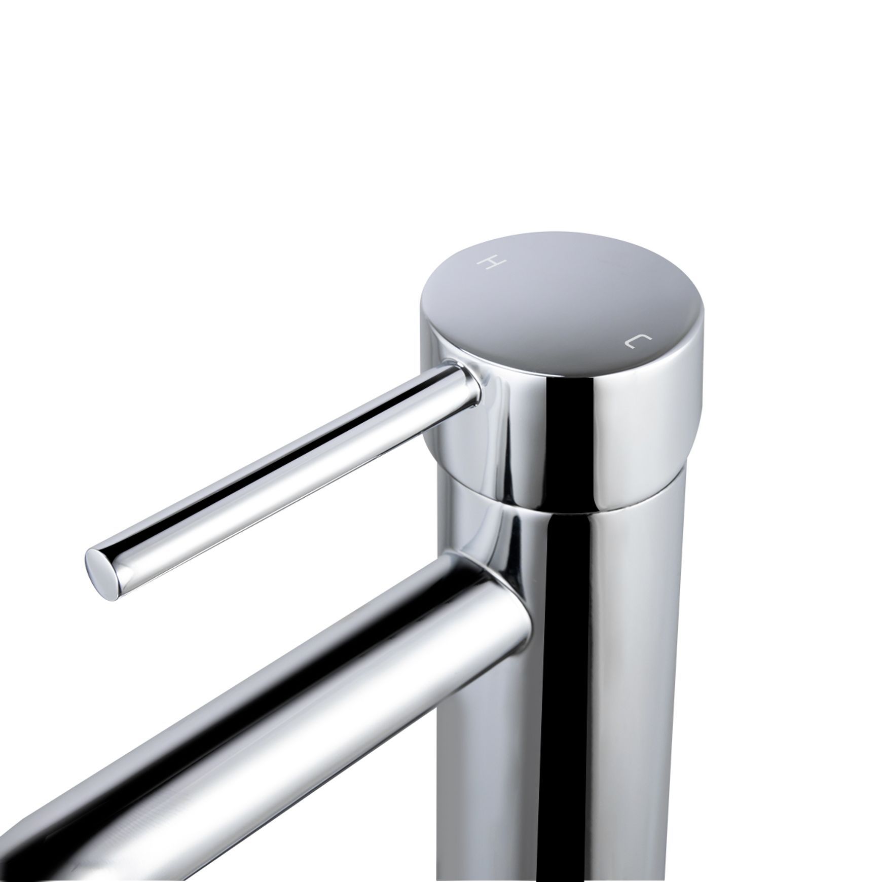 Lucid Pin Tall Basin Mixer Chrome
