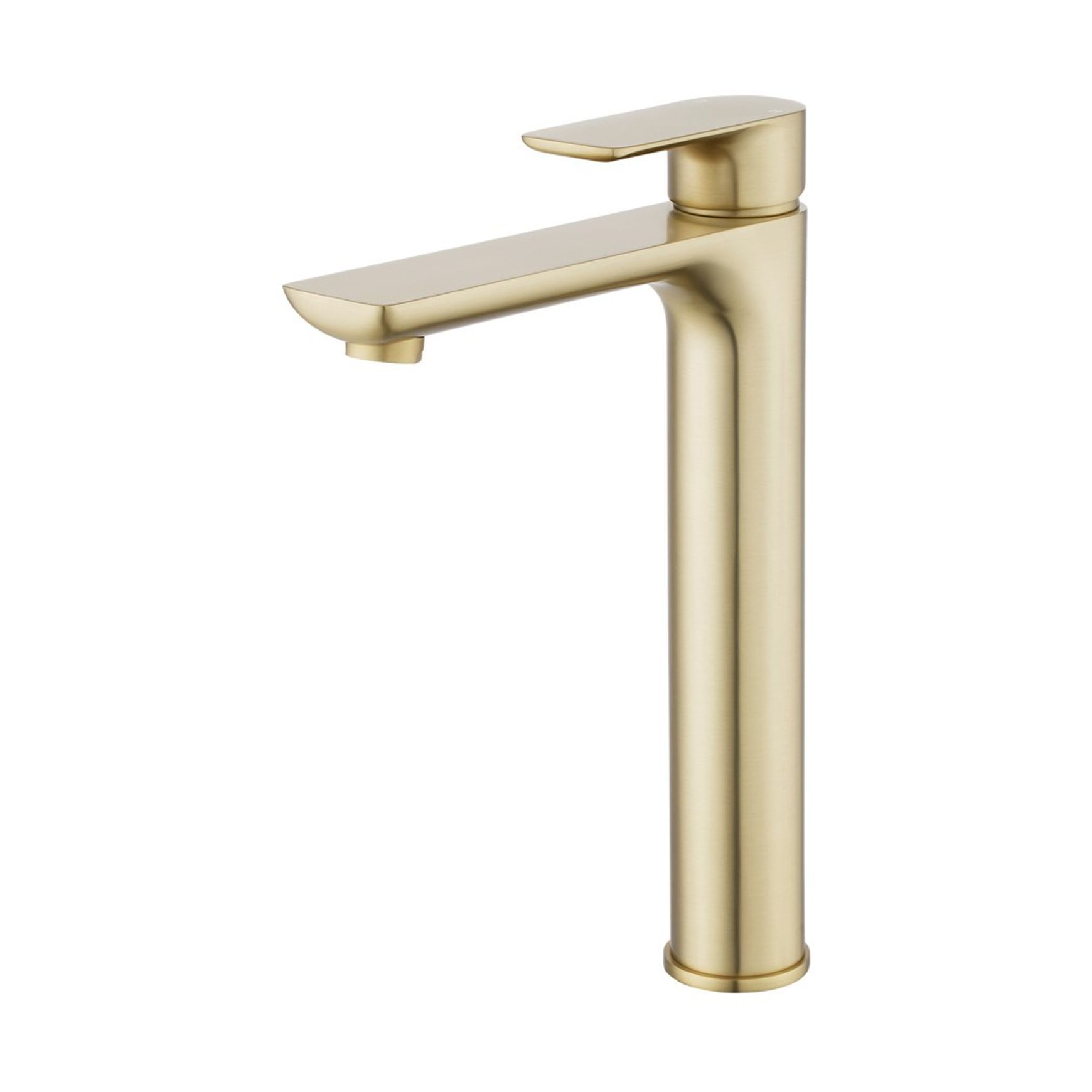 Vog Tall Basin Mixer Light Brushed Brass