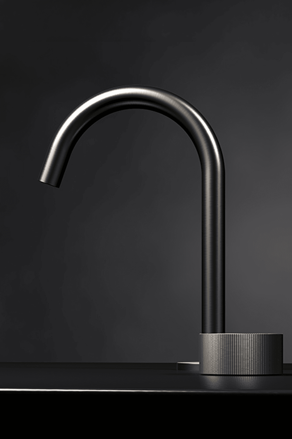 Lente 2 Tap Hole Progressive Deck Mounted Basin Mixer