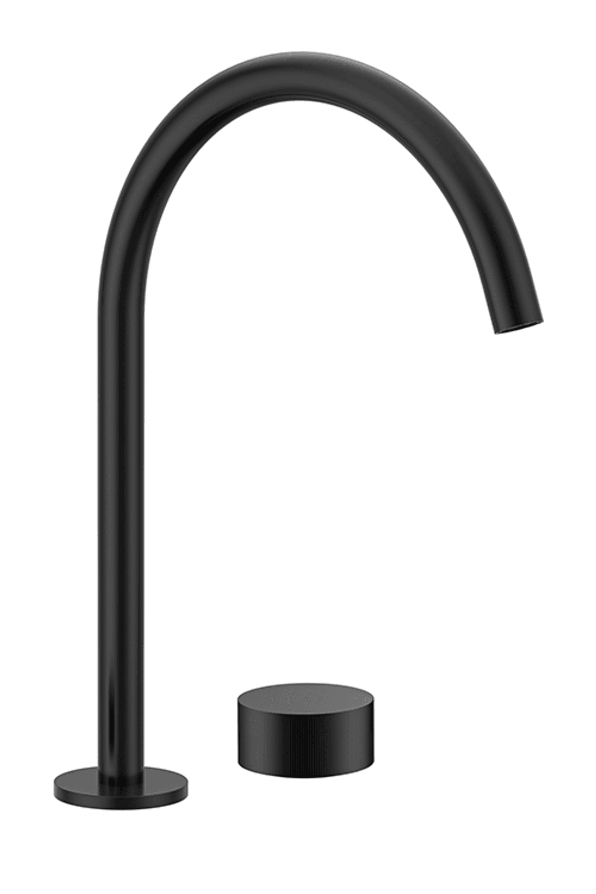 Lente Progressive High Spout Deck Mounted Basin Mixer
