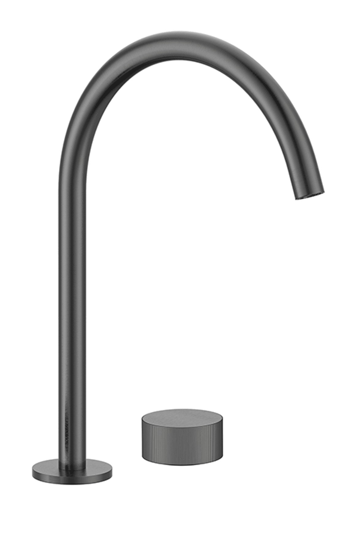 Lente Progressive High Spout Deck Mounted Basin Mixer