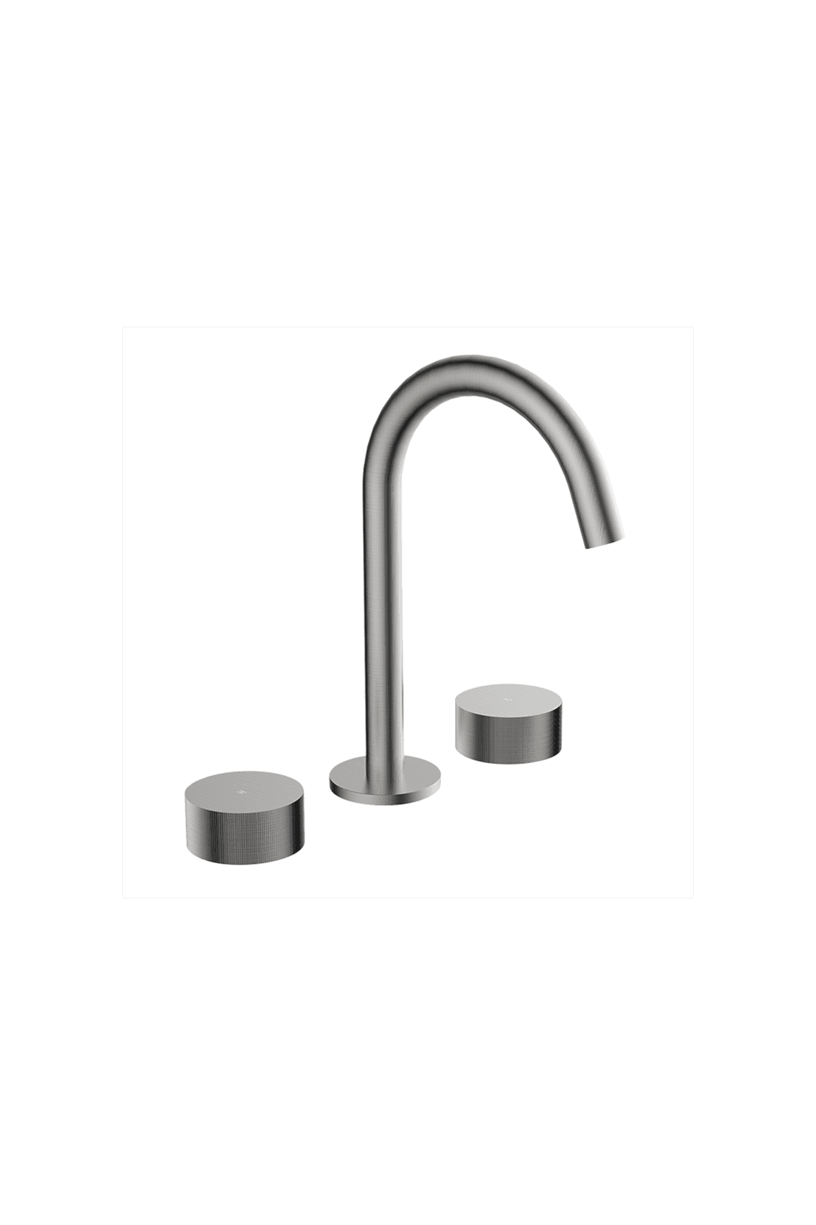 Lente 3 Tap Hole Deck Mounted Basin Mixer