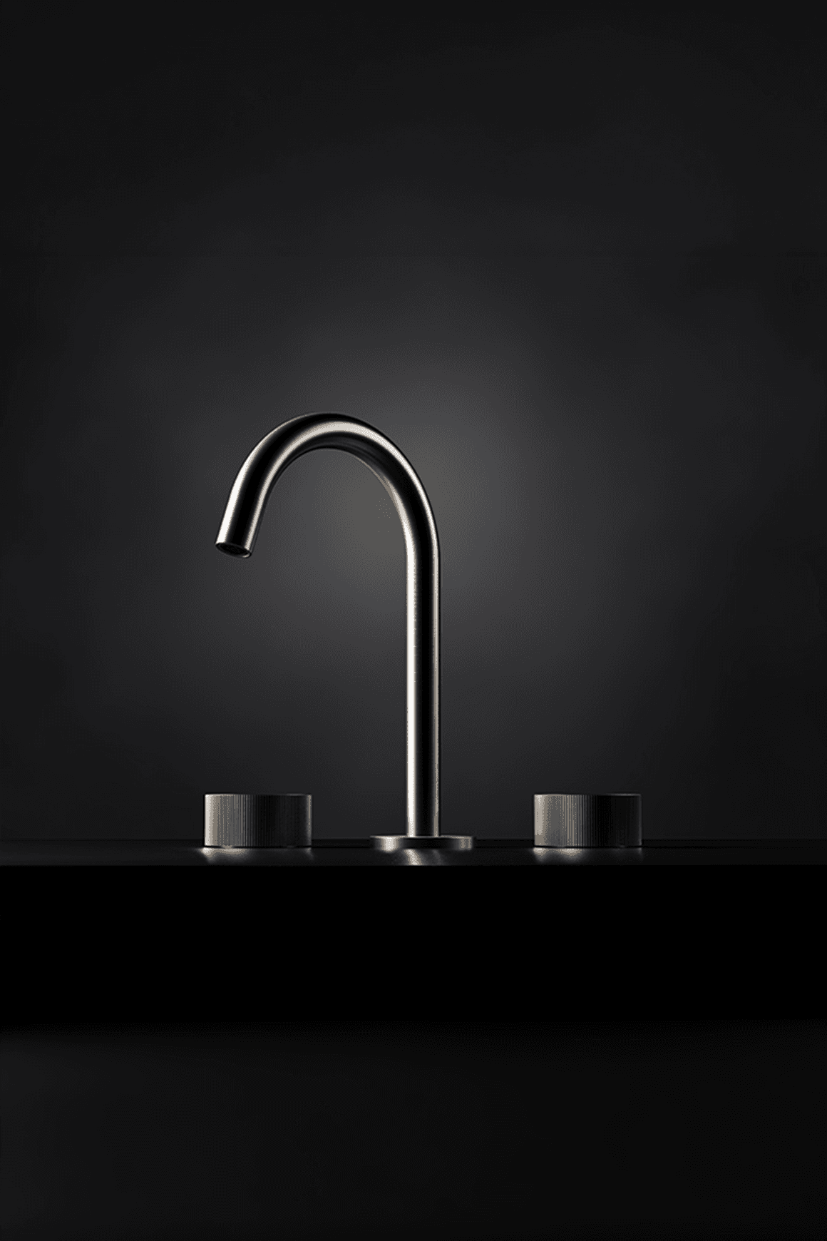 Lente 3 Tap Hole Deck Mounted Basin Mixer