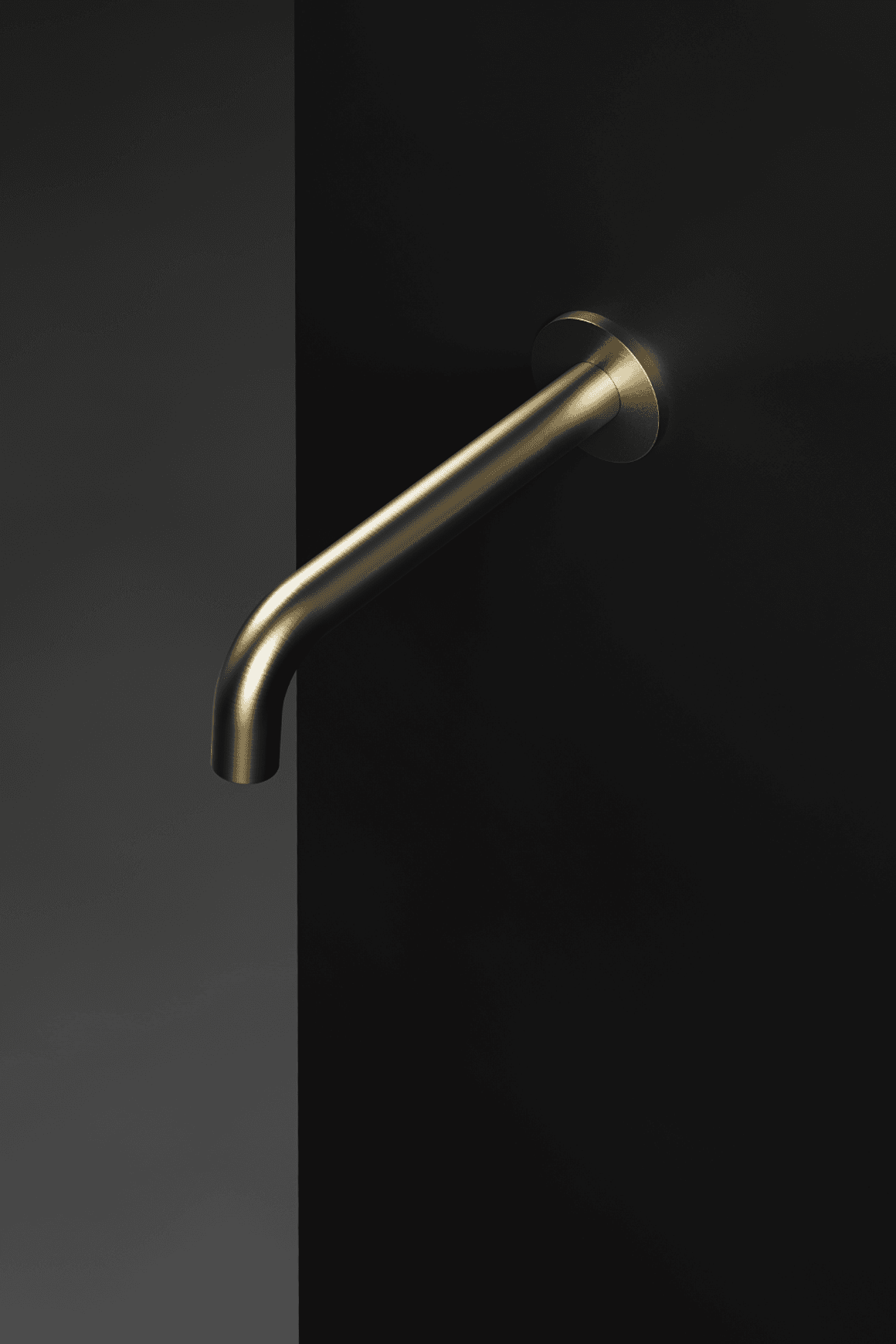 Lente Wall Bath/Basin Spout 200mm