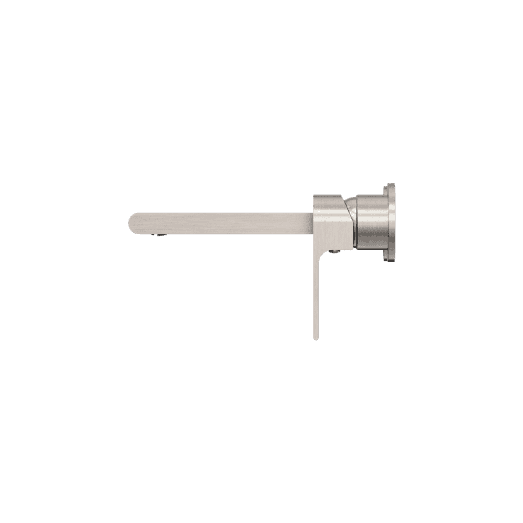 Bianca Basin/Bath Mixer Back Plate 230mm | Brushed Nickel