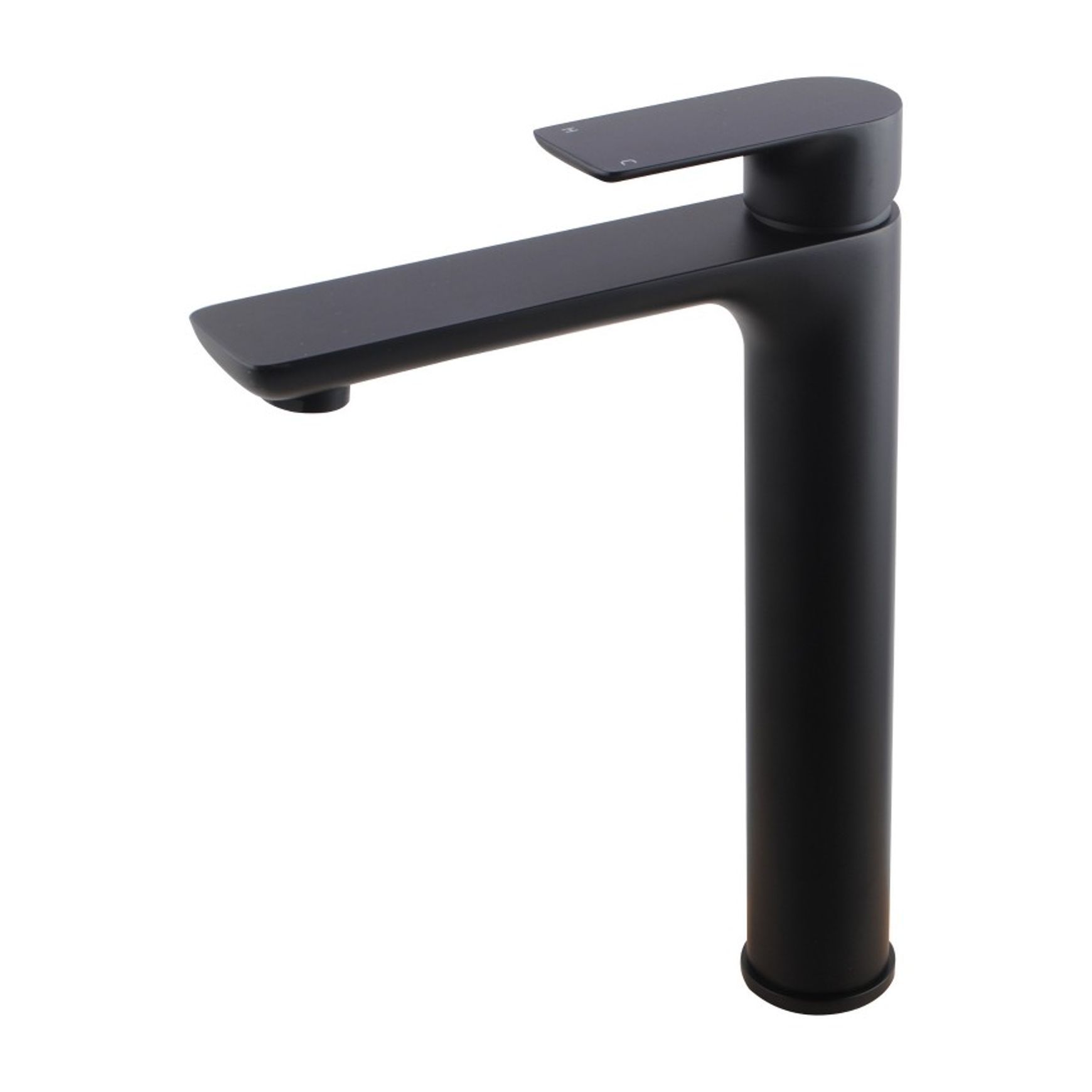 Vog Tall Basin Mixer Matte Black