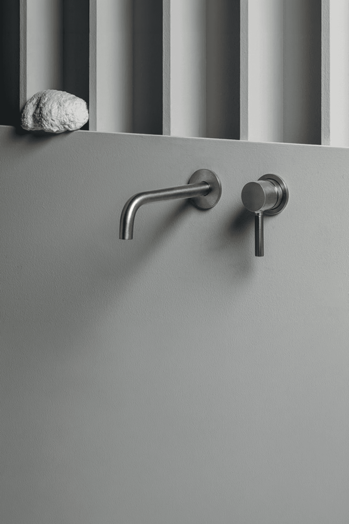 Pan Wall Mounted Basin Mixer 175MM
