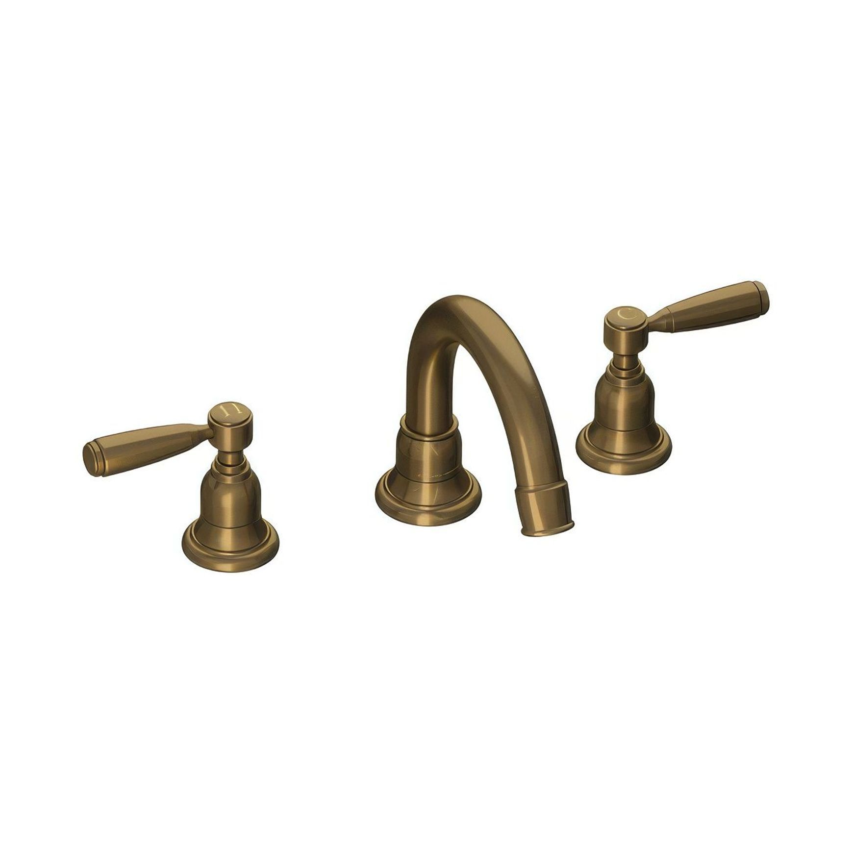 Fairfield - Metal lever basin tap with high spout