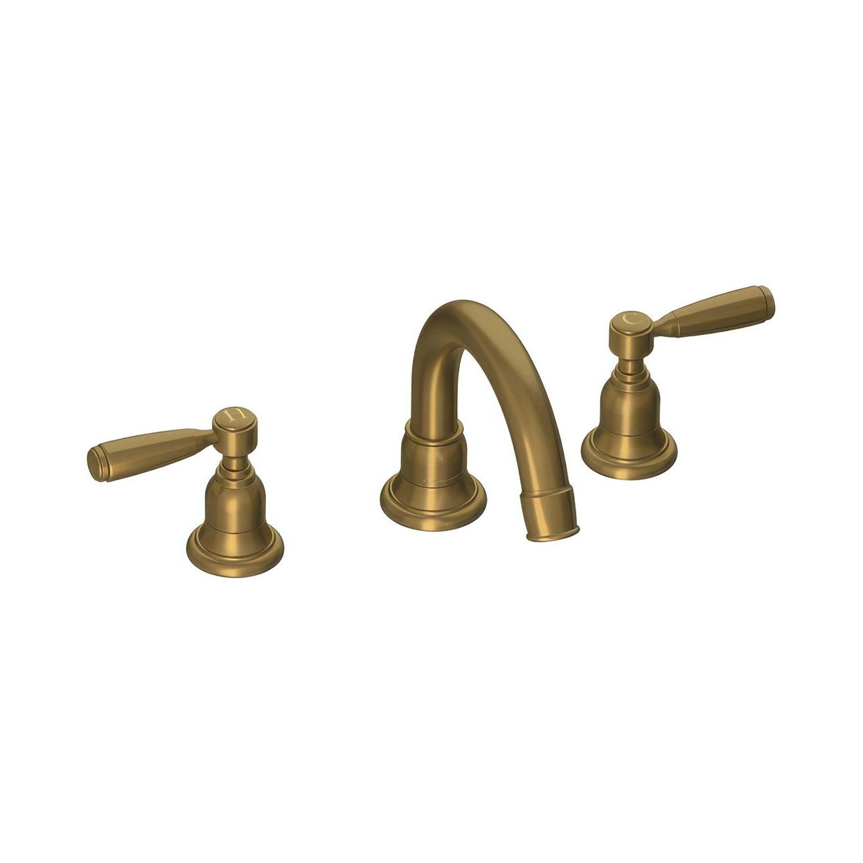 Fairfield - Metal lever basin tap with high spout