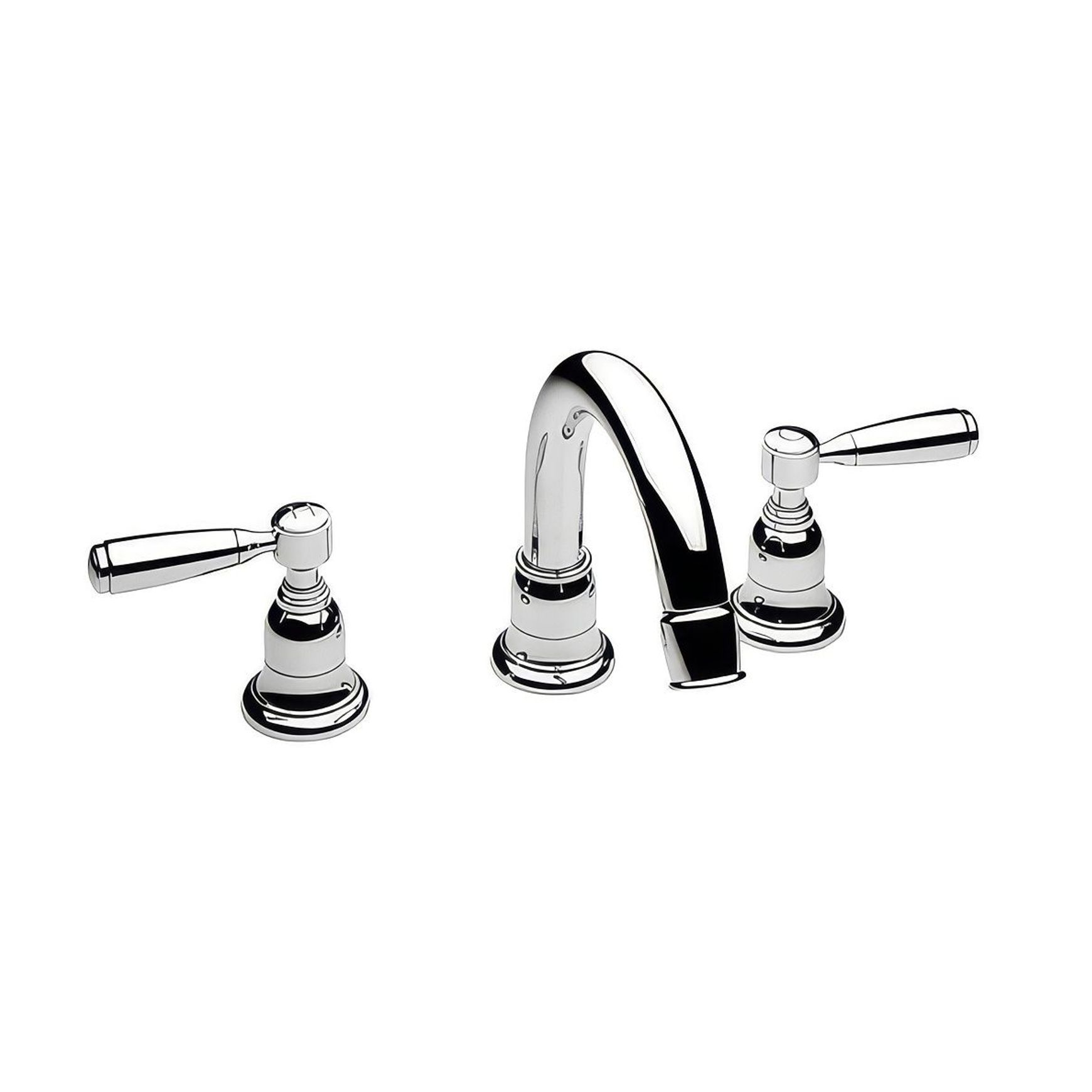 Fairfield - Metal lever basin tap with high spout