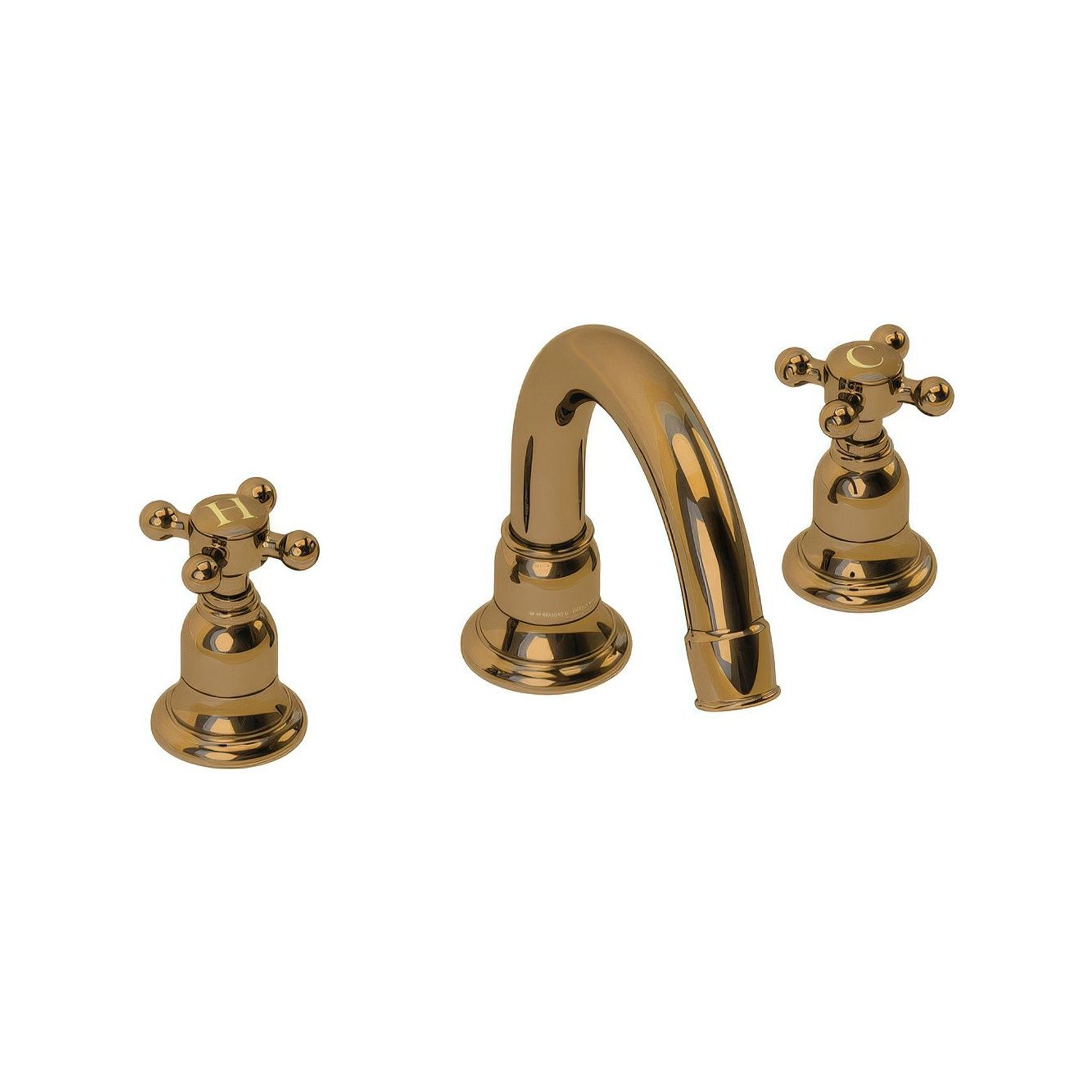 Fairfield - Crosshead basin tap with high spout