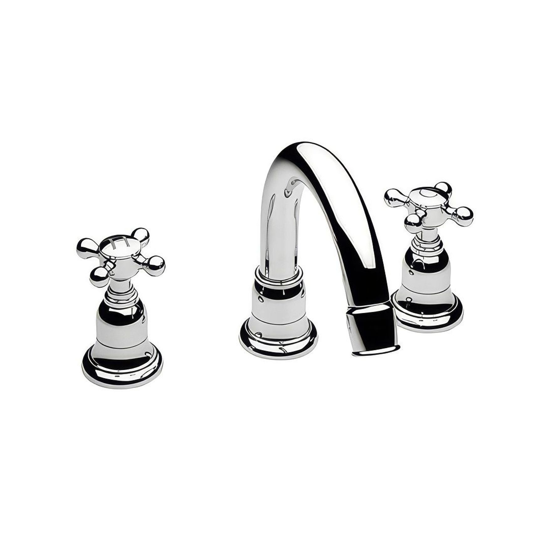 Fairfield - Crosshead basin tap with high spout
