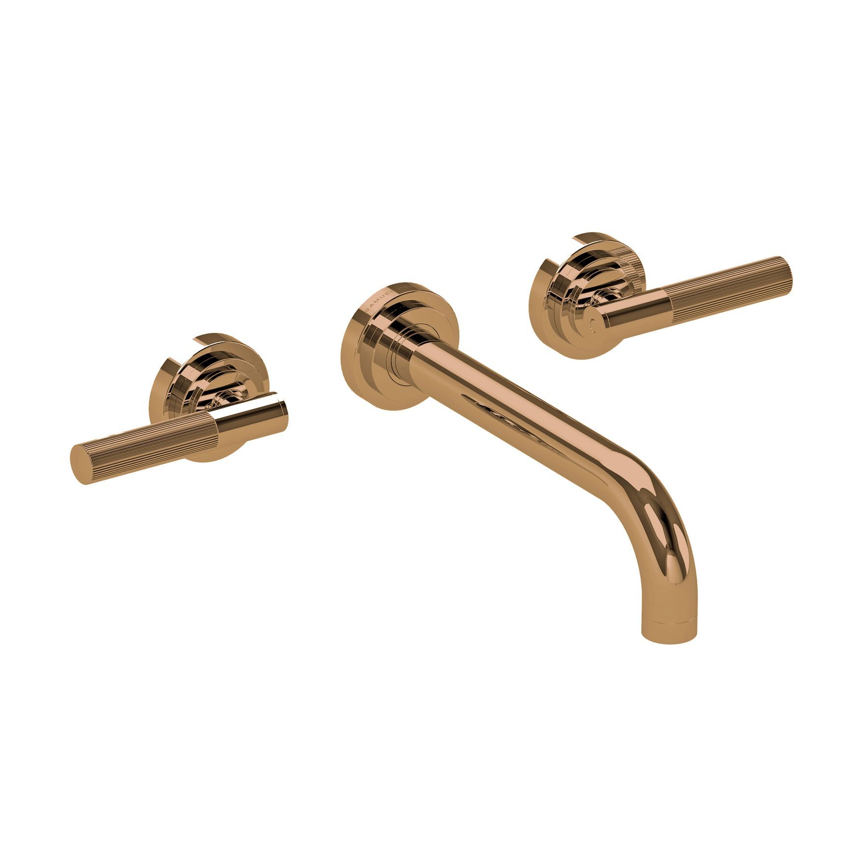 Lathe - Wall mounted basin tap with levers