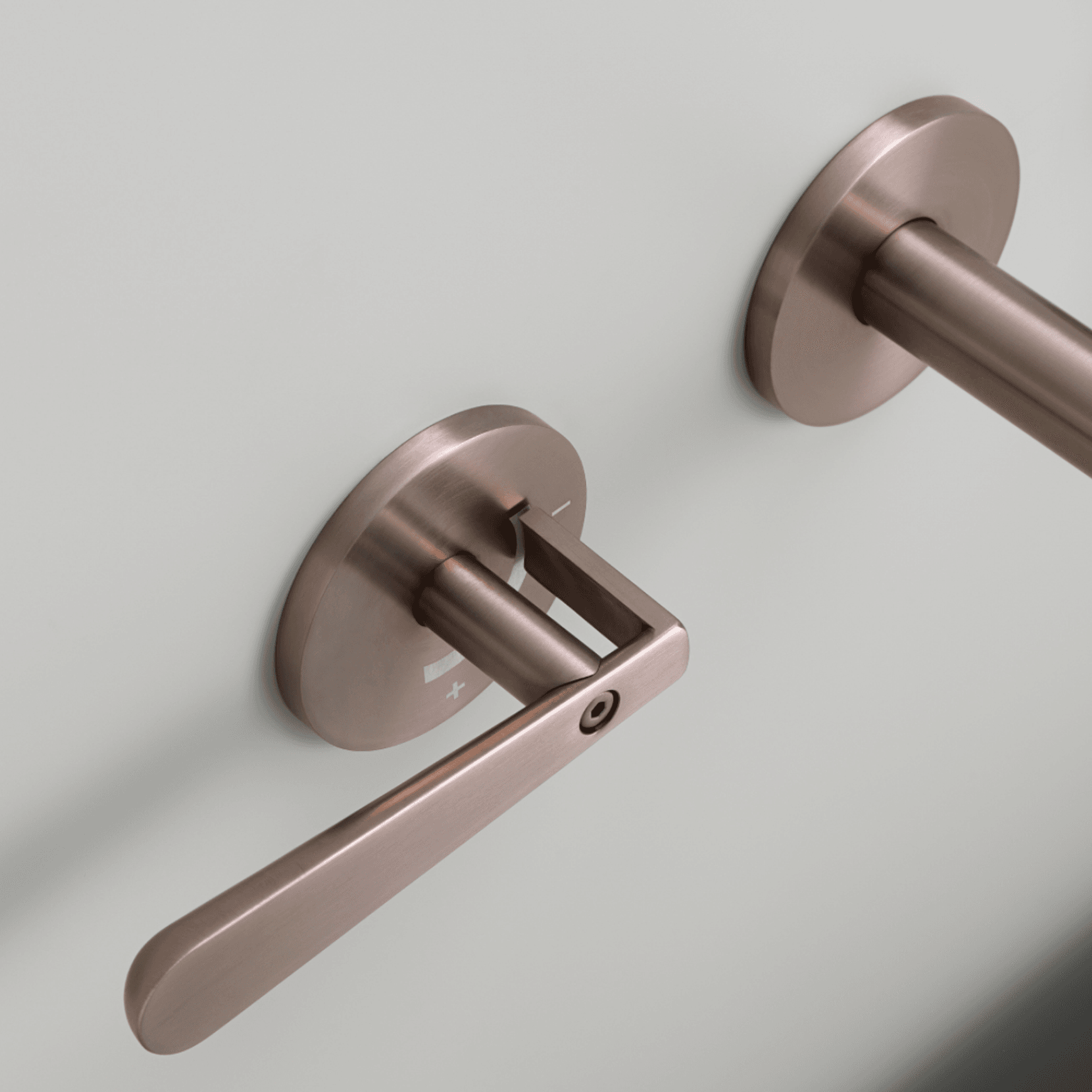 LUTEZIA Wall Mounted Dual Mixer by CEA